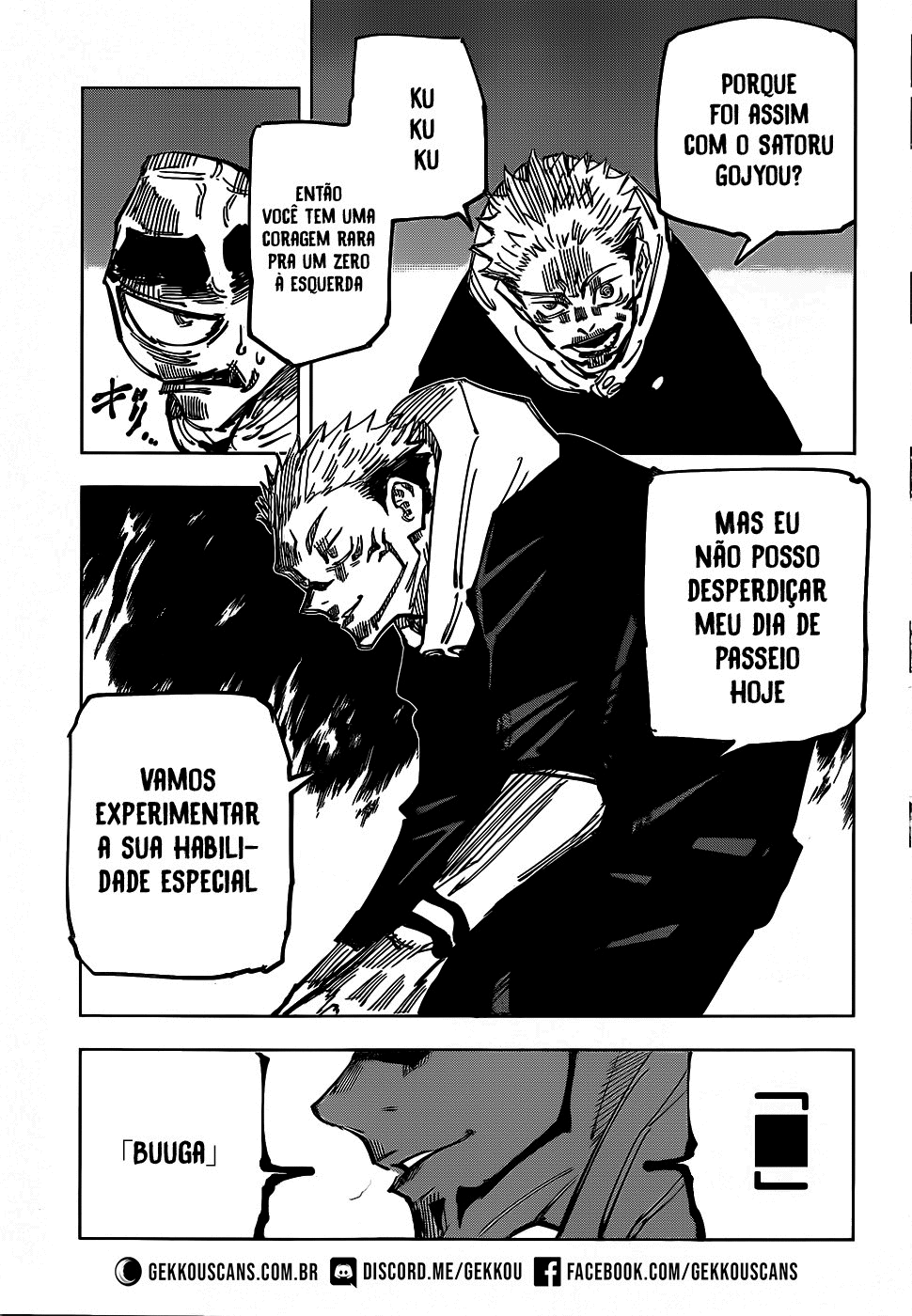 Read Jujutsu Kaisen Mangá PT Manga Online