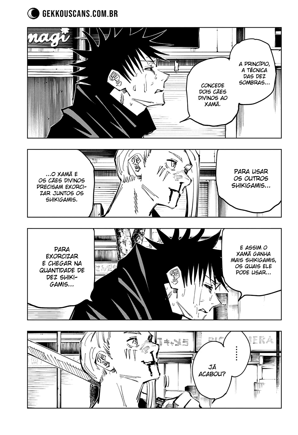 Read Jujutsu Kaisen Mangá PT Manga Online