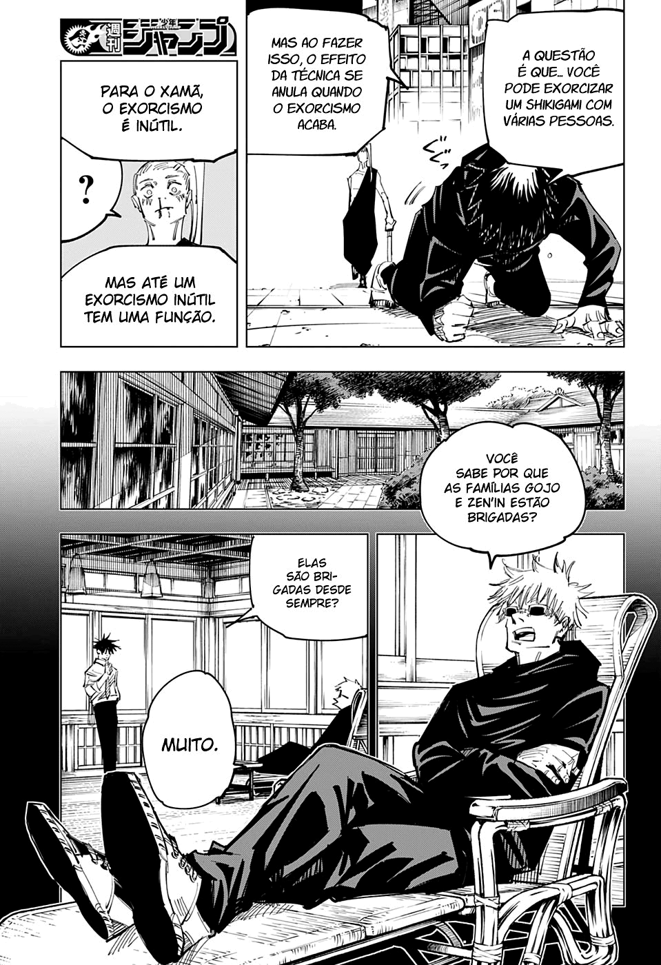 Read Jujutsu Kaisen Mangá PT Manga Online
