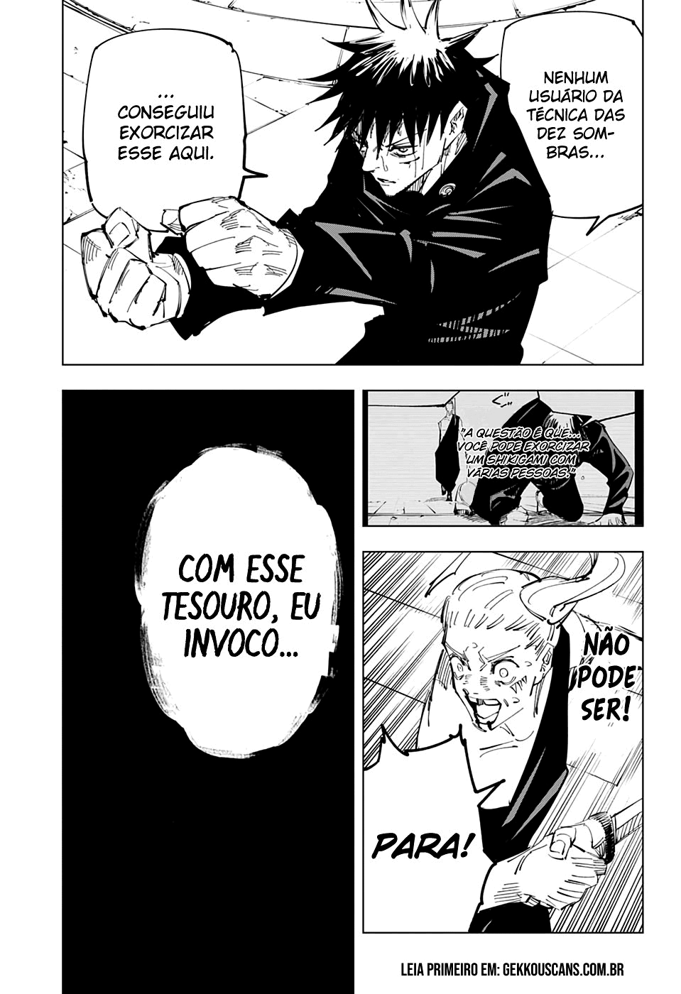 Read Jujutsu Kaisen Mangá PT Manga Online