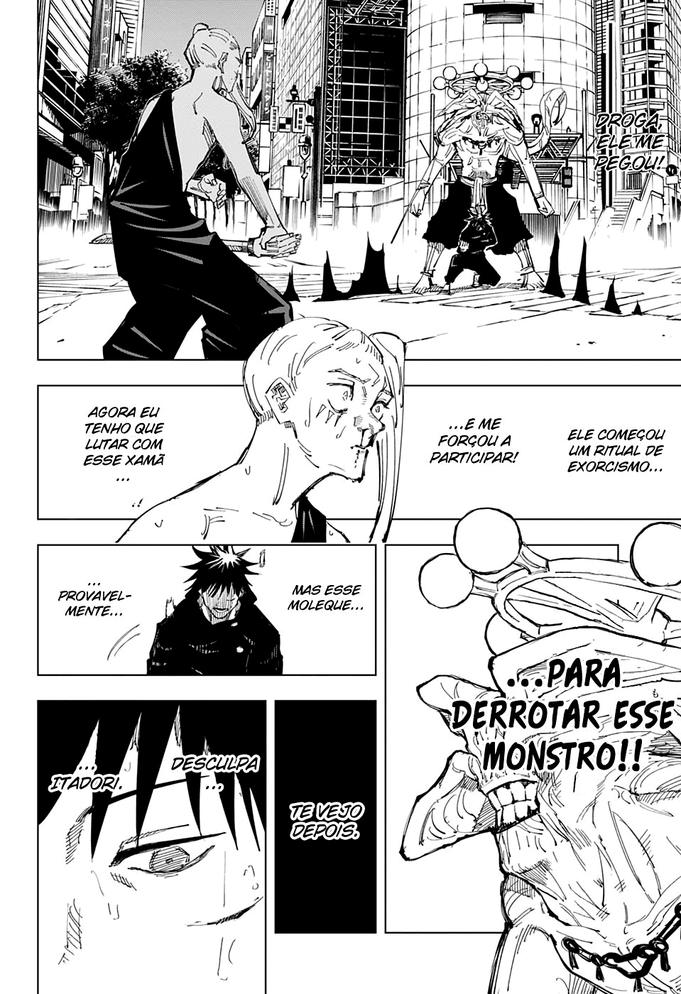Read Jujutsu Kaisen Mangá PT Manga Online
