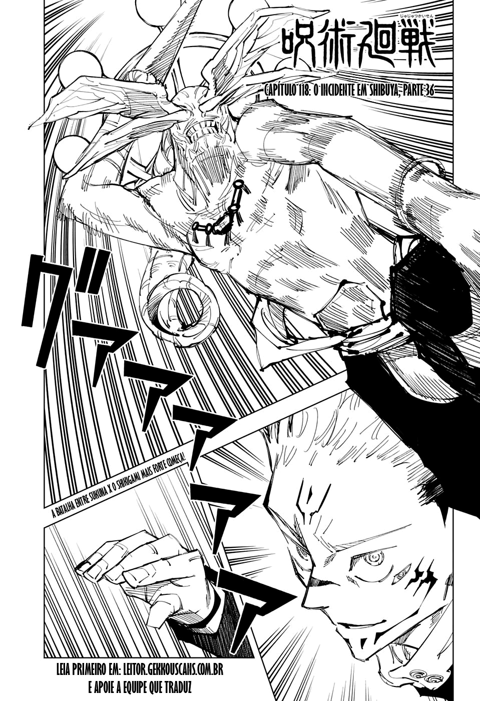 Read Jujutsu Kaisen Mangá PT Manga Online