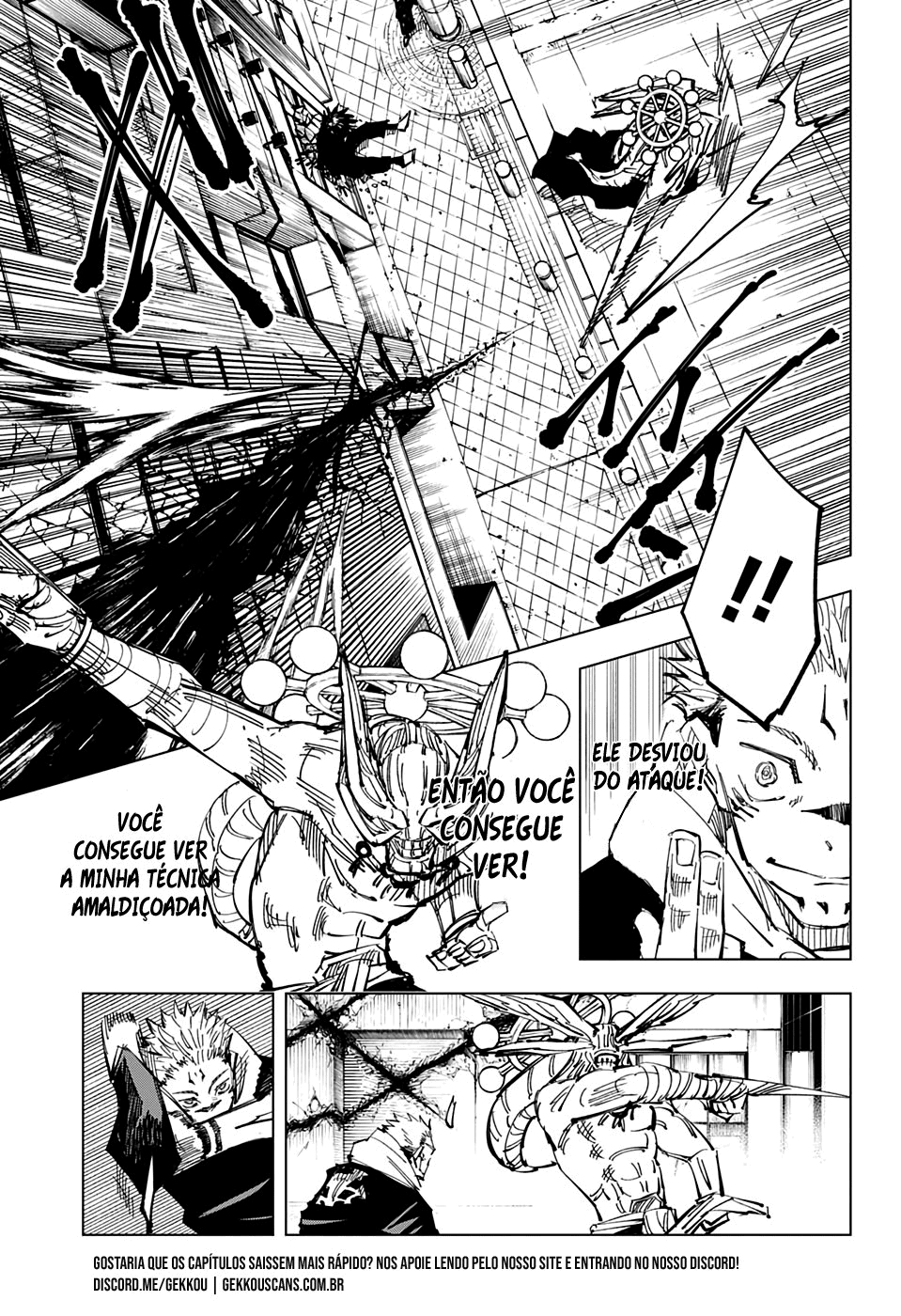 Read Jujutsu Kaisen Mangá PT Manga Online