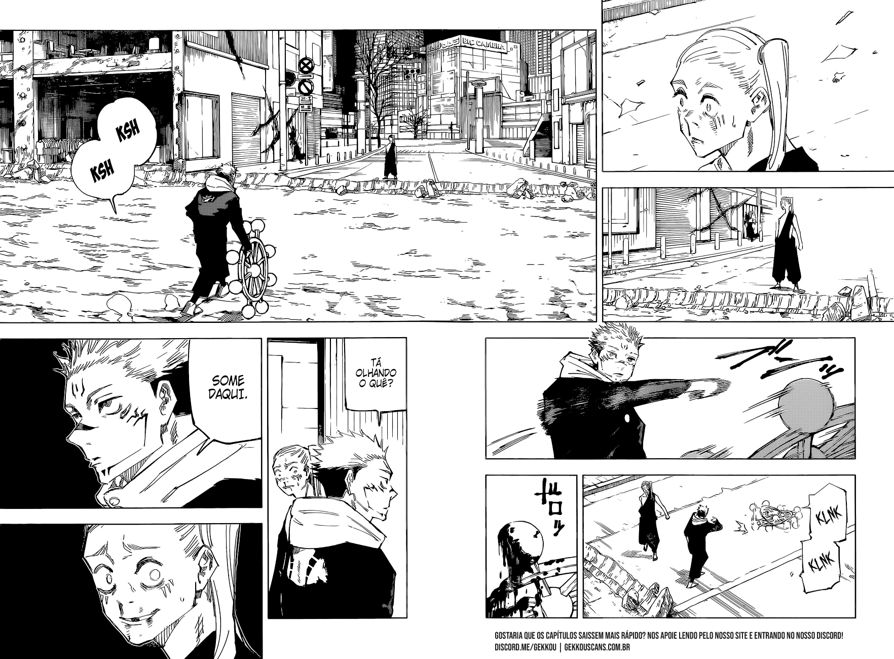 Read Jujutsu Kaisen Mangá PT Manga Online