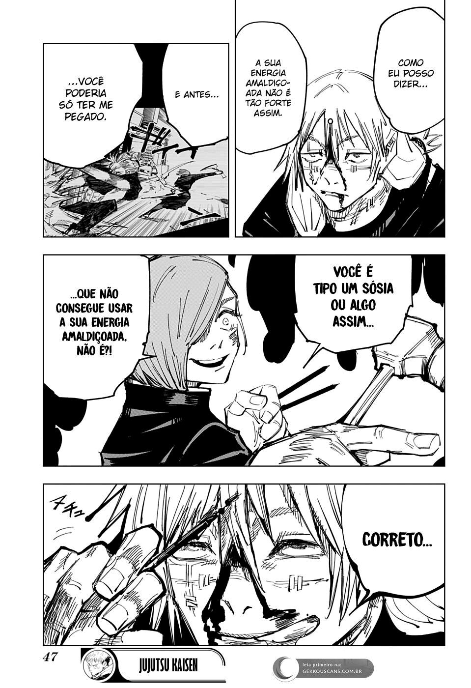 Read Jujutsu Kaisen Mangá PT Manga Online