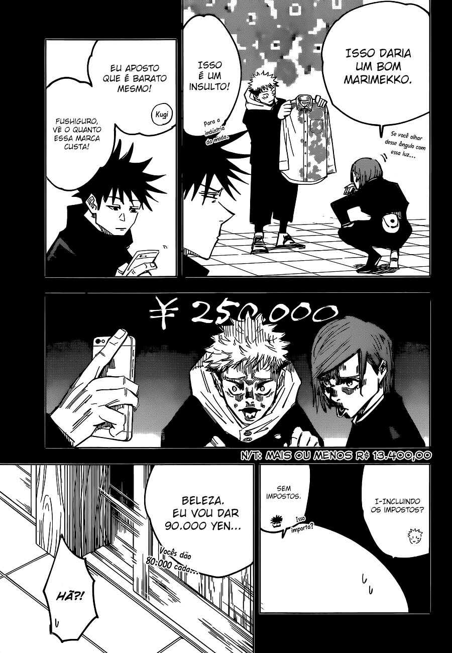 Read Jujutsu Kaisen Mangá PT Manga Online