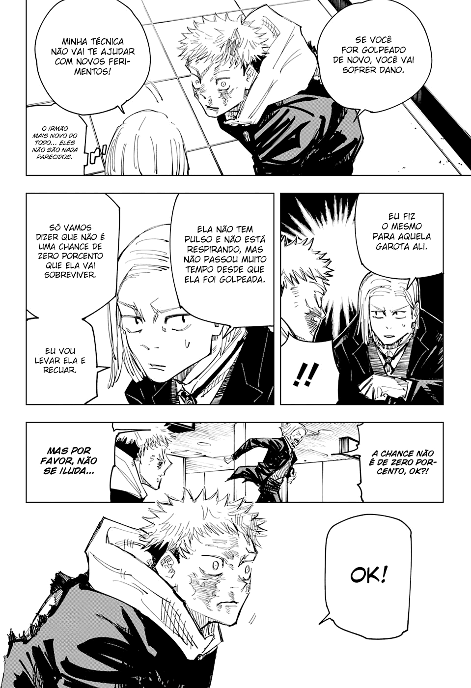 Read Jujutsu Kaisen Mangá PT Manga Online