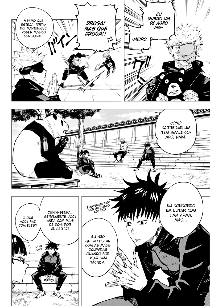 Read Jujutsu Kaisen Mangá PT Manga Online