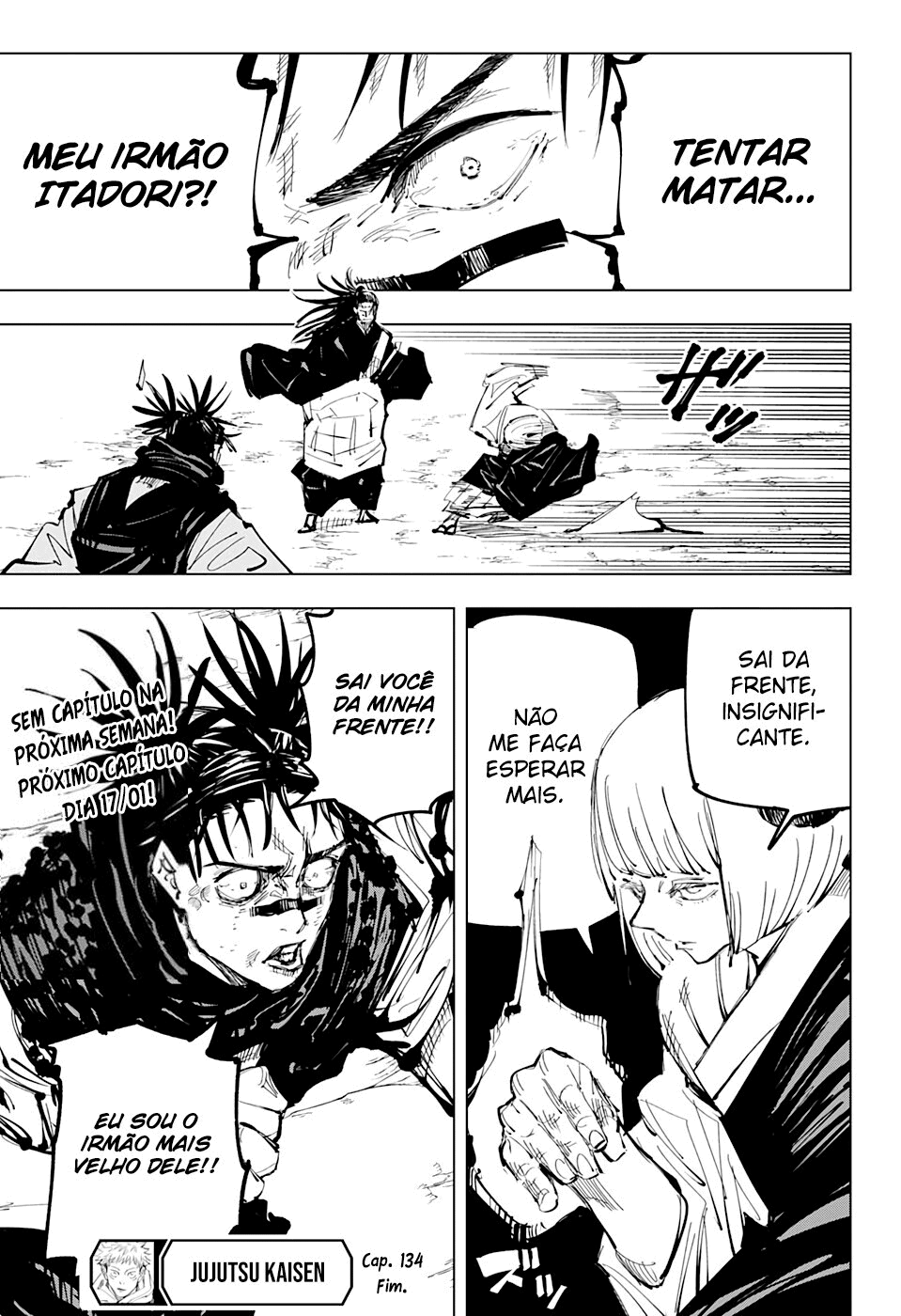 Read Jujutsu Kaisen Mangá PT Manga Online