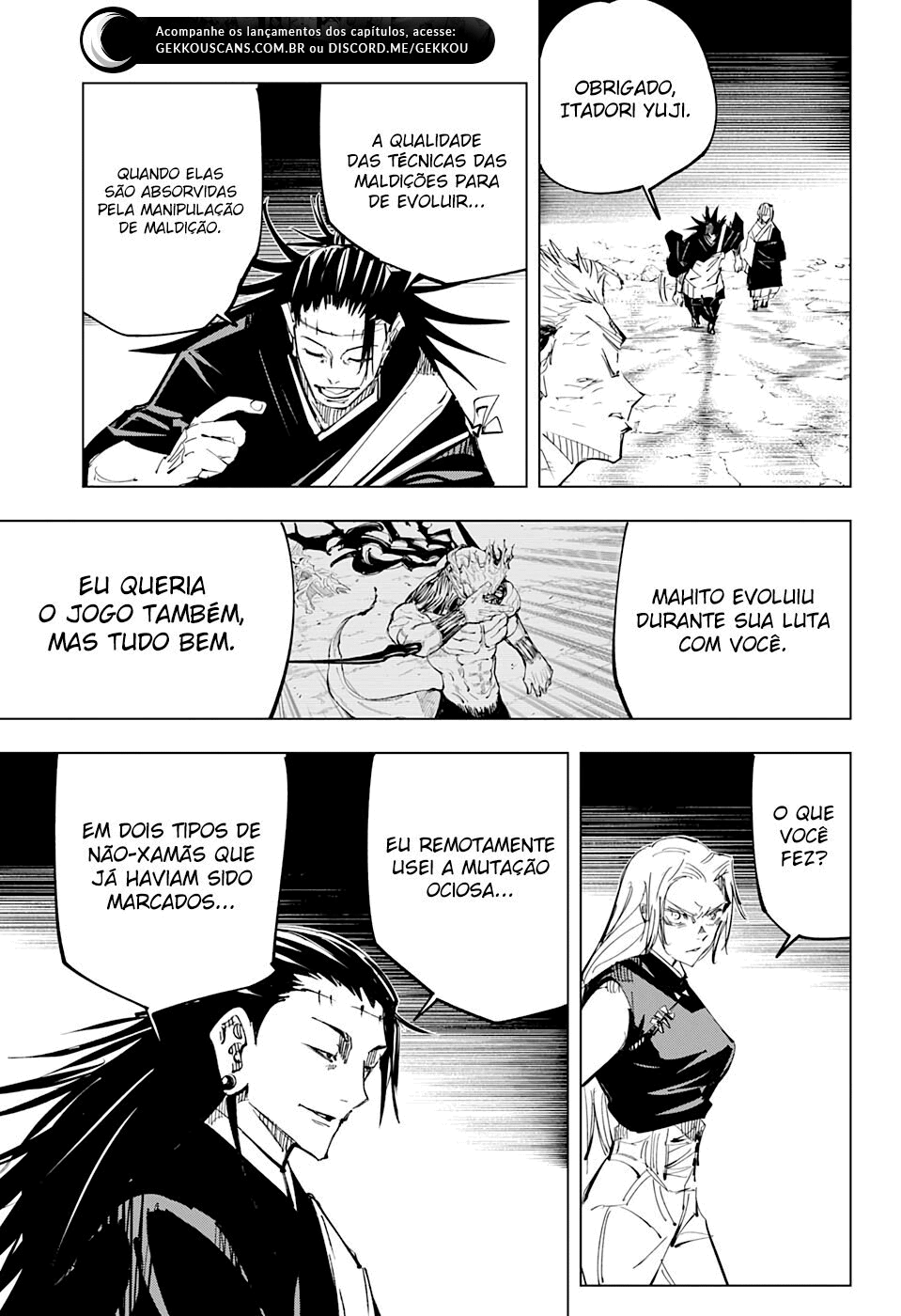 Read Jujutsu Kaisen Mangá PT Manga Online