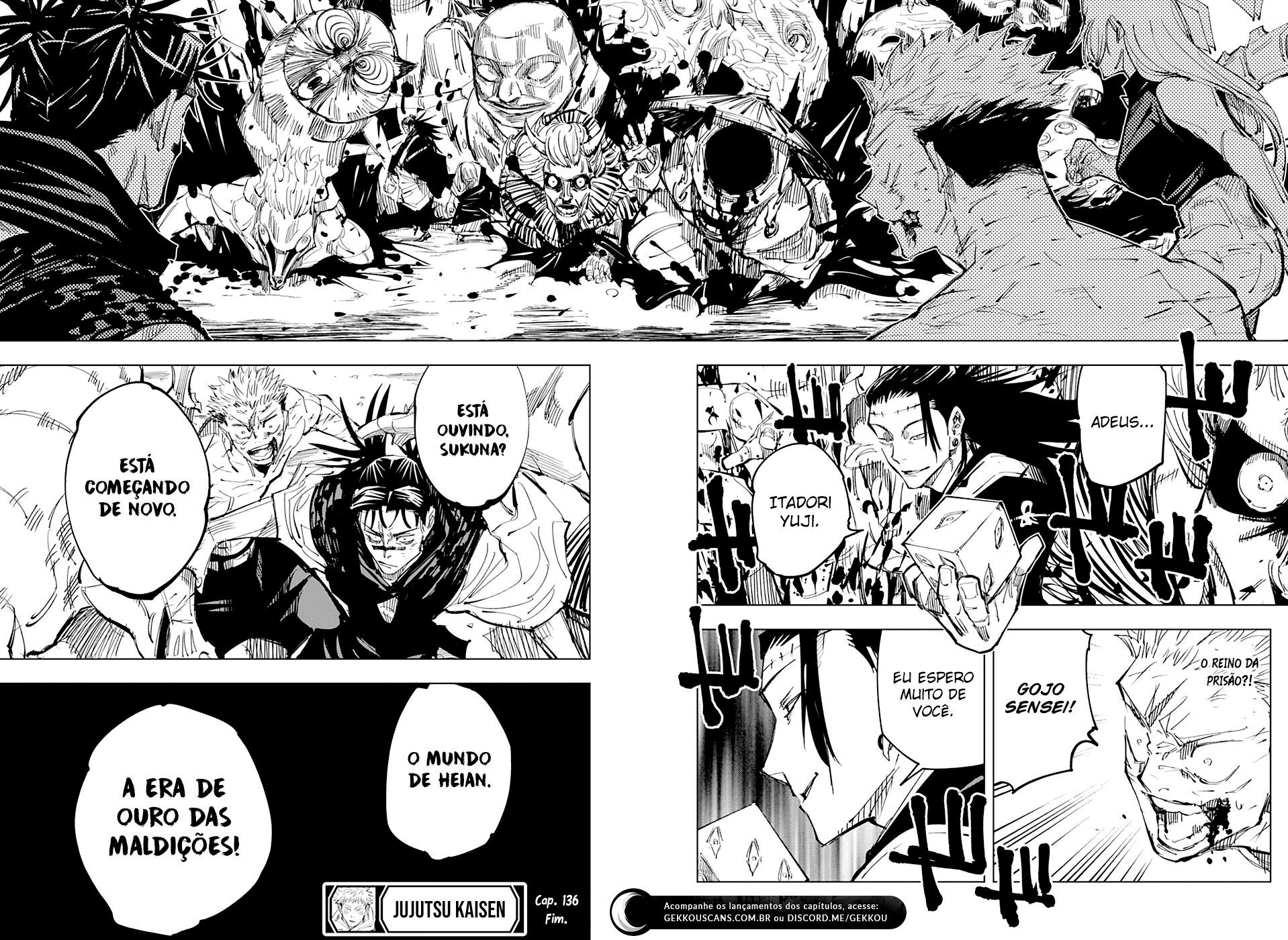 Read Jujutsu Kaisen Mangá PT Manga Online