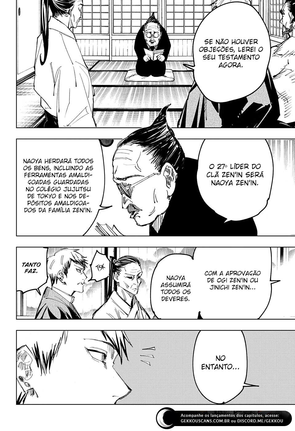 Read Jujutsu Kaisen Mangá PT Manga Online