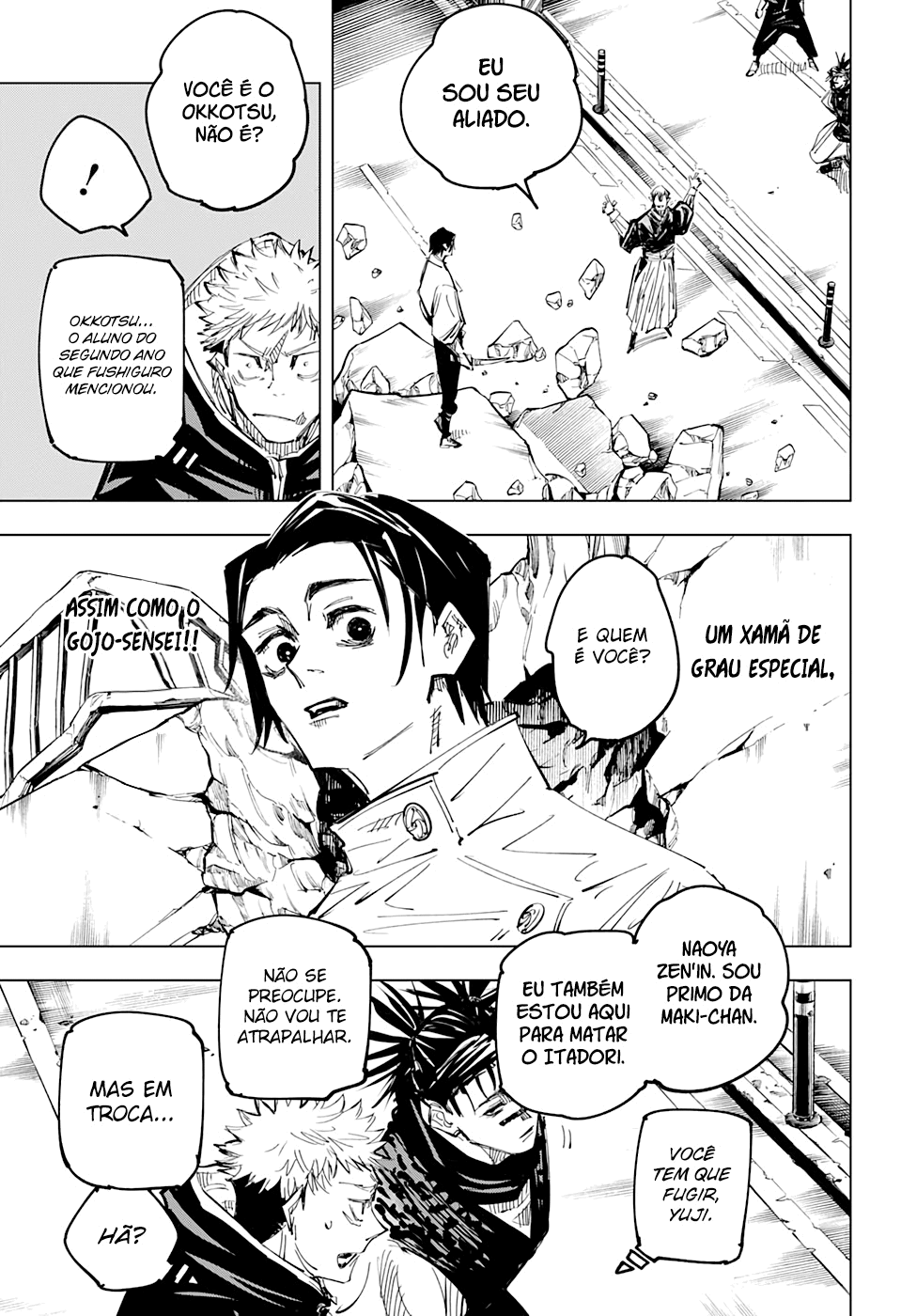 Read Jujutsu Kaisen Mangá PT Manga Online