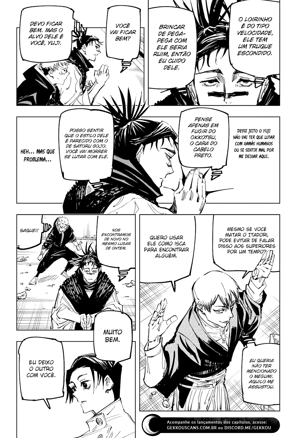 Read Jujutsu Kaisen Mangá PT Manga Online