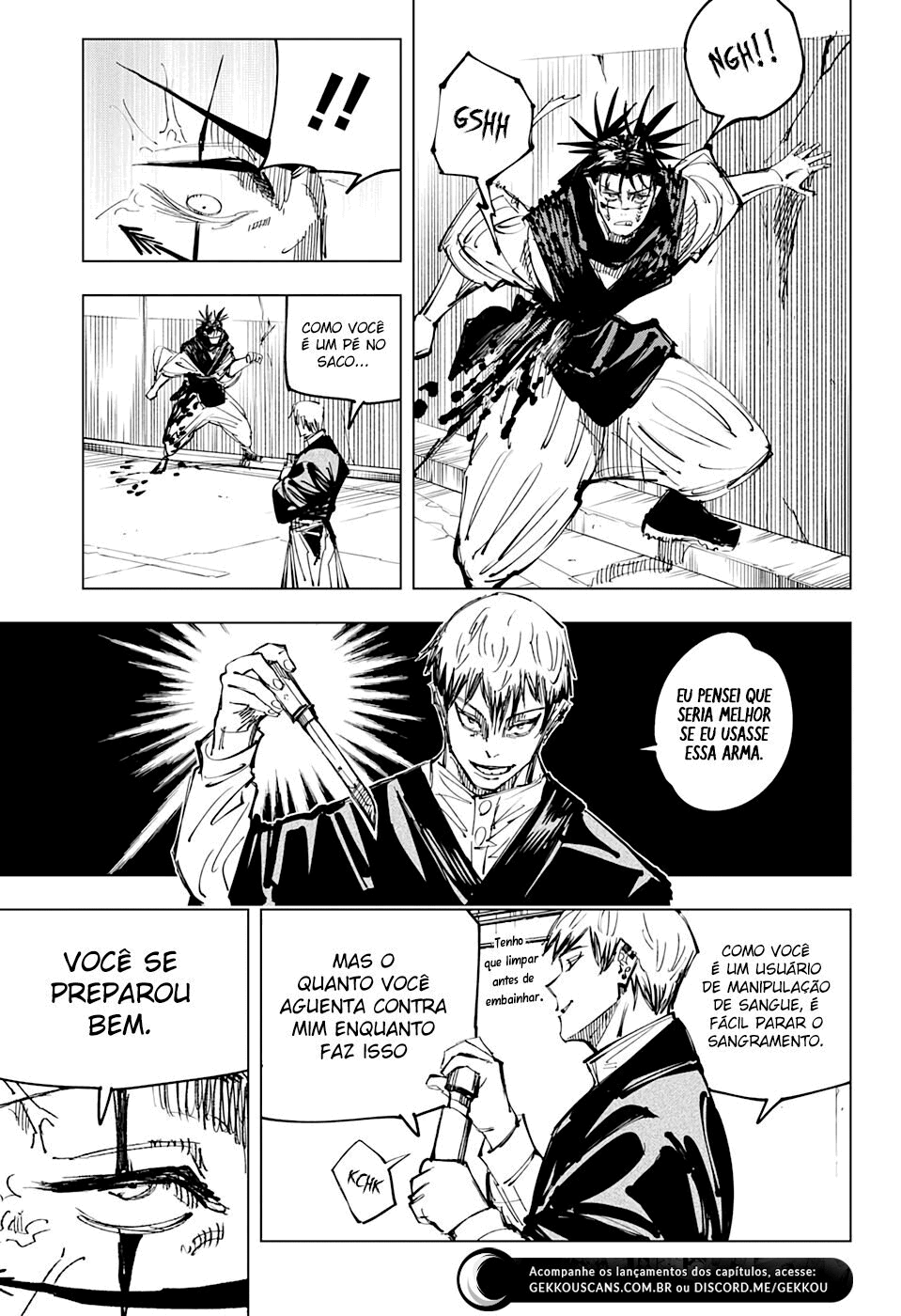 Read Jujutsu Kaisen Mangá PT Manga Online