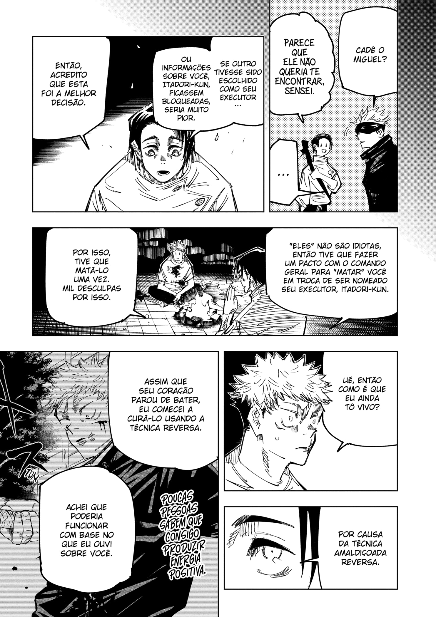 Read Jujutsu Kaisen Mangá PT Manga Online
