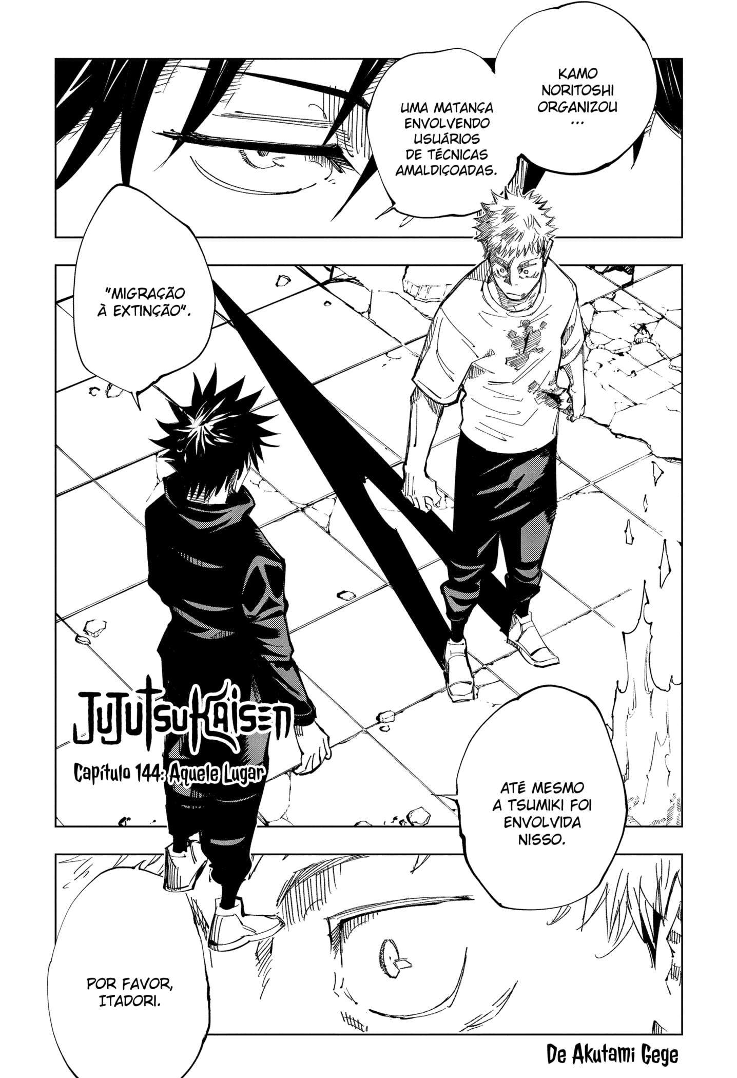 Read Jujutsu Kaisen Mangá PT Manga Online