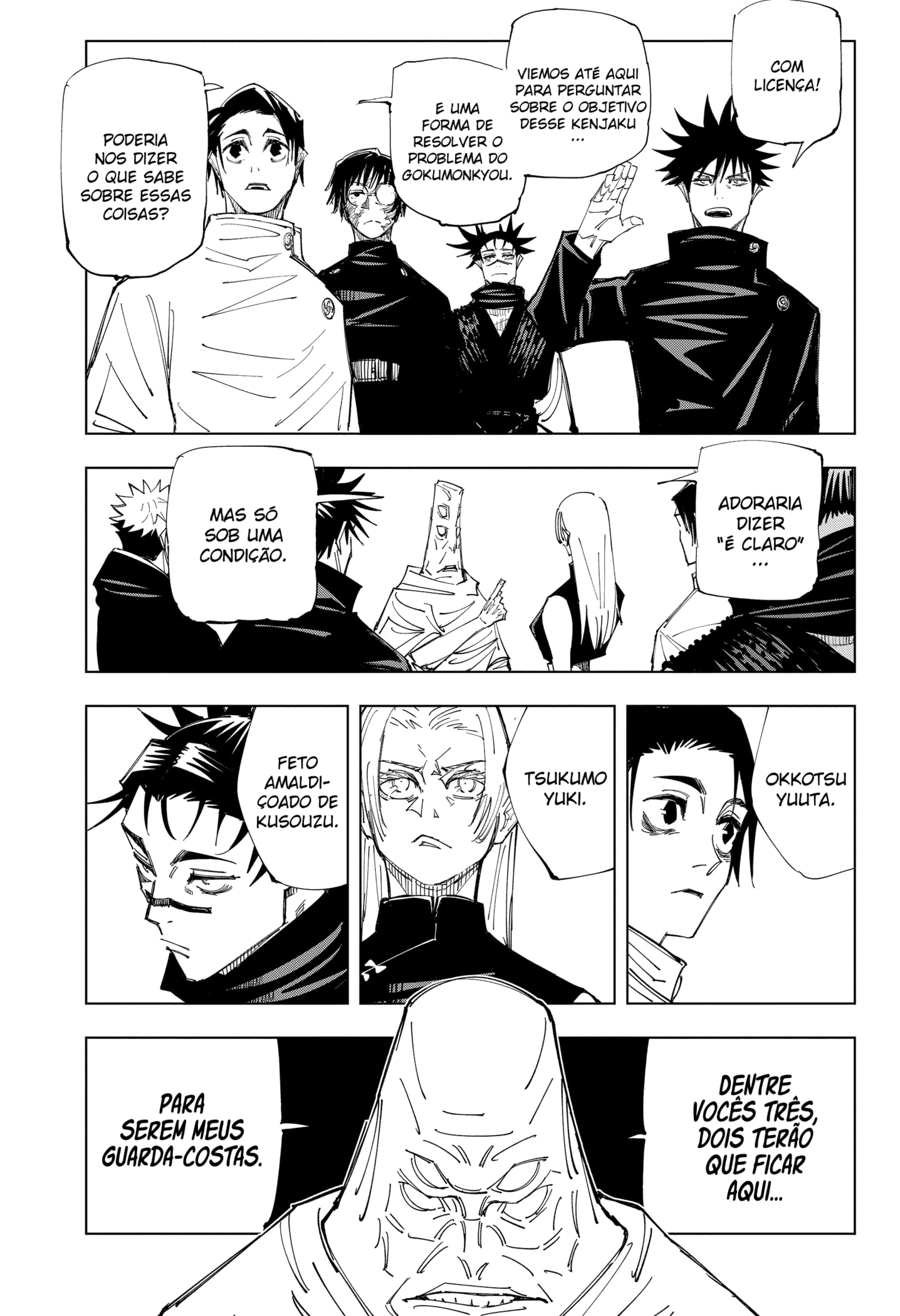 Read Jujutsu Kaisen Mangá PT Manga Online