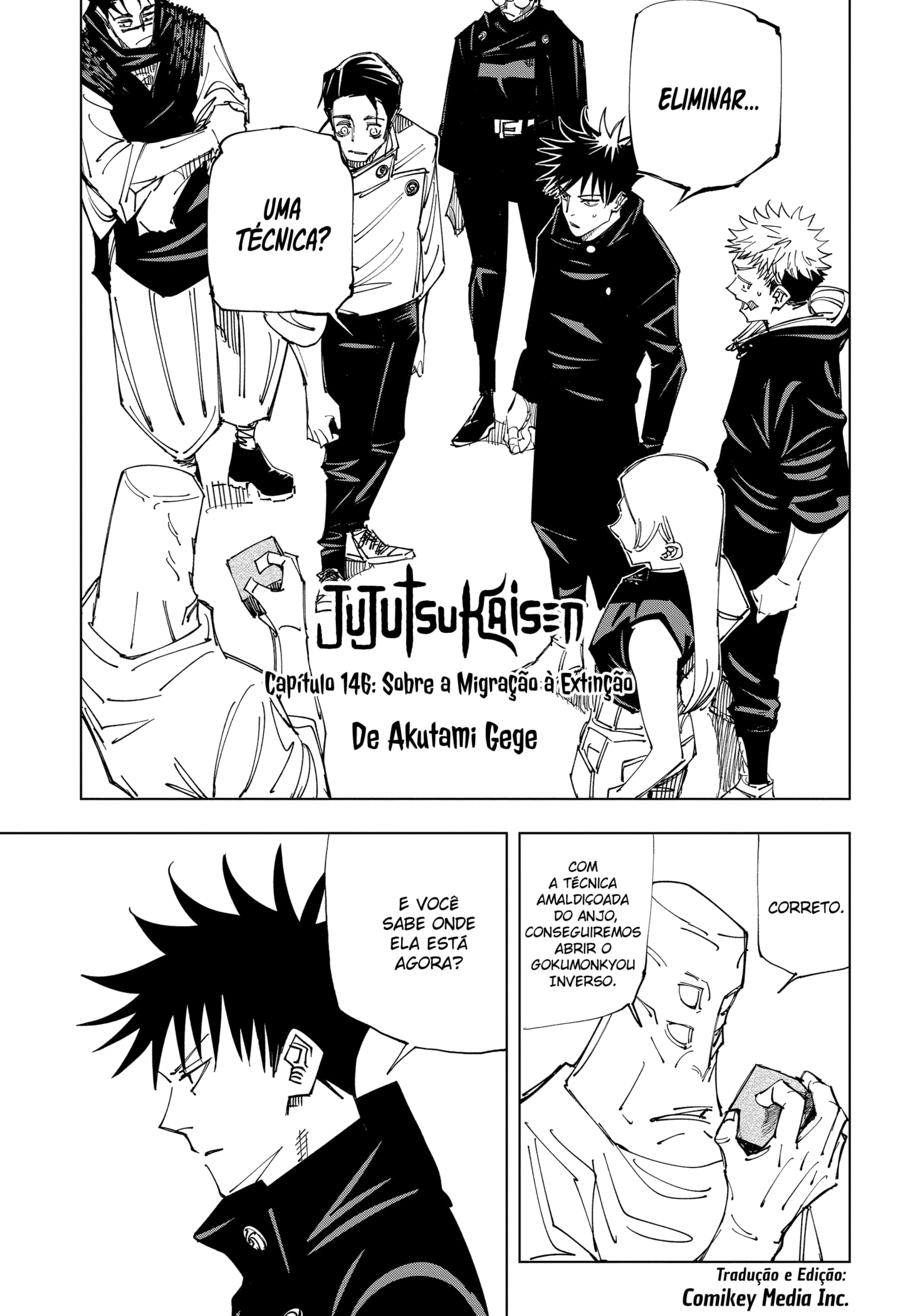 Read Jujutsu Kaisen Mangá PT Manga Online