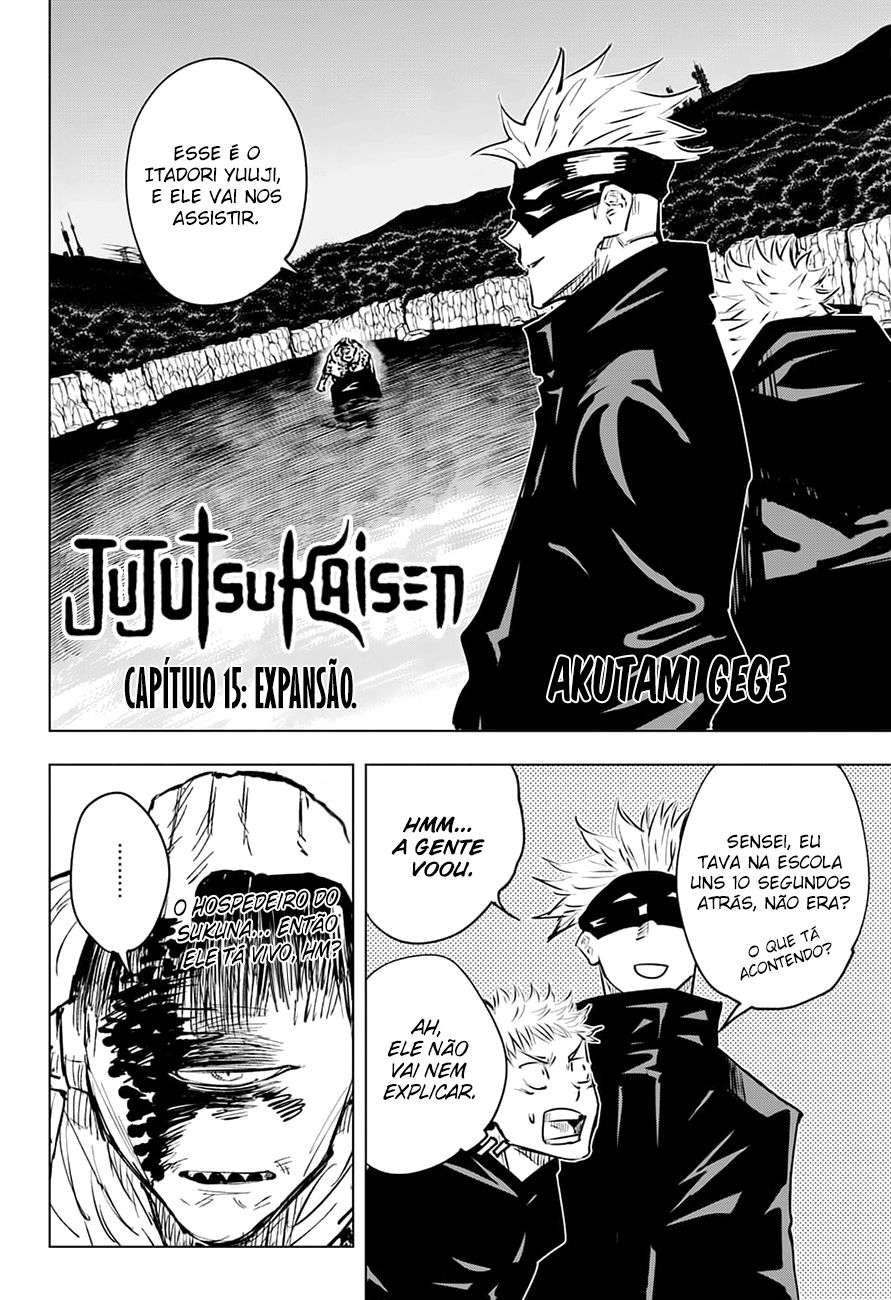 Read Jujutsu Kaisen Mangá PT Manga Online