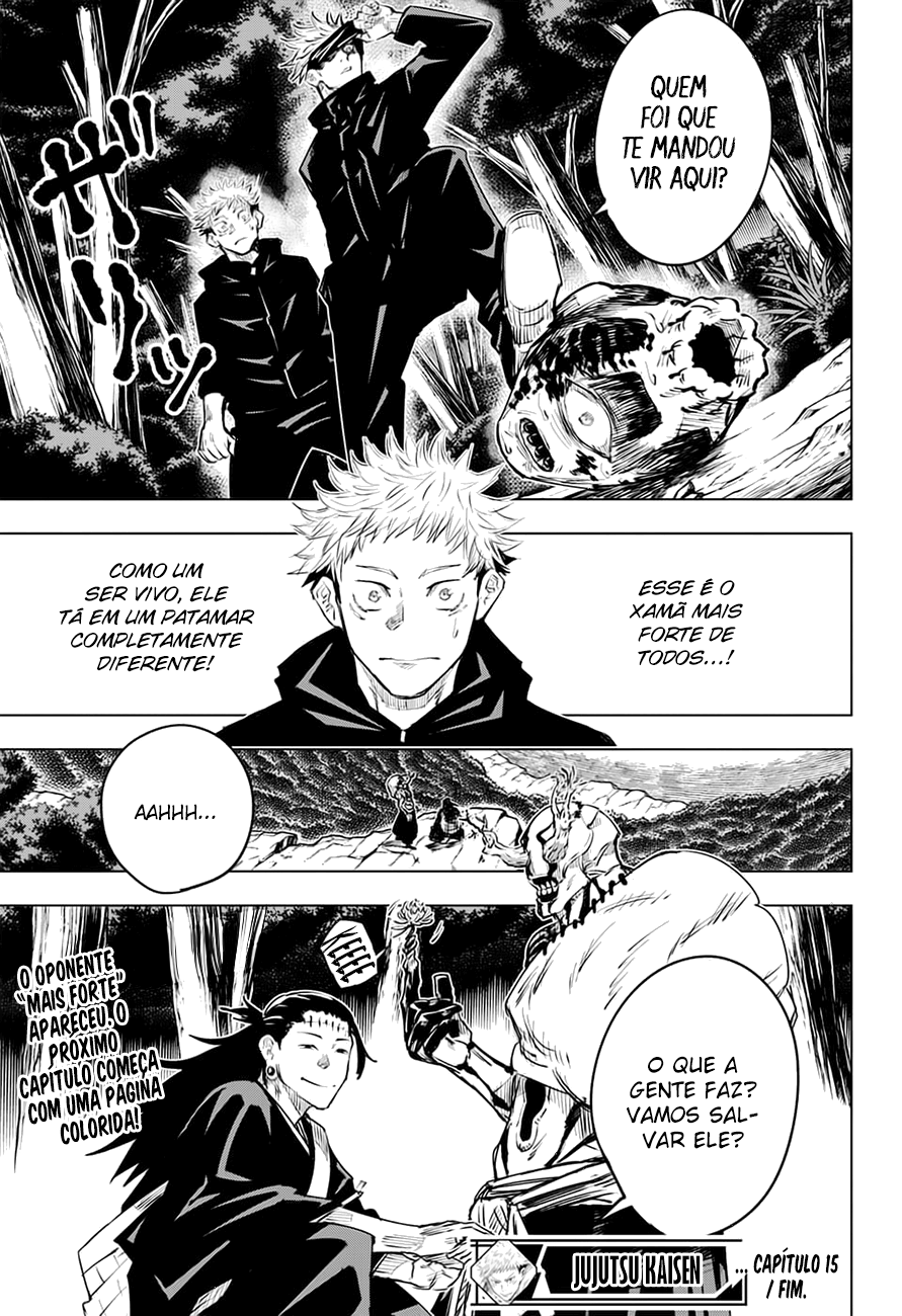 Read Jujutsu Kaisen Mangá PT Manga Online