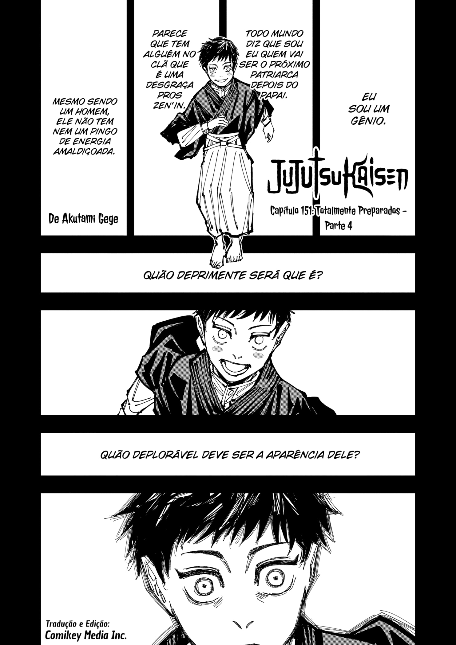 Read Jujutsu Kaisen Mangá PT Manga Online