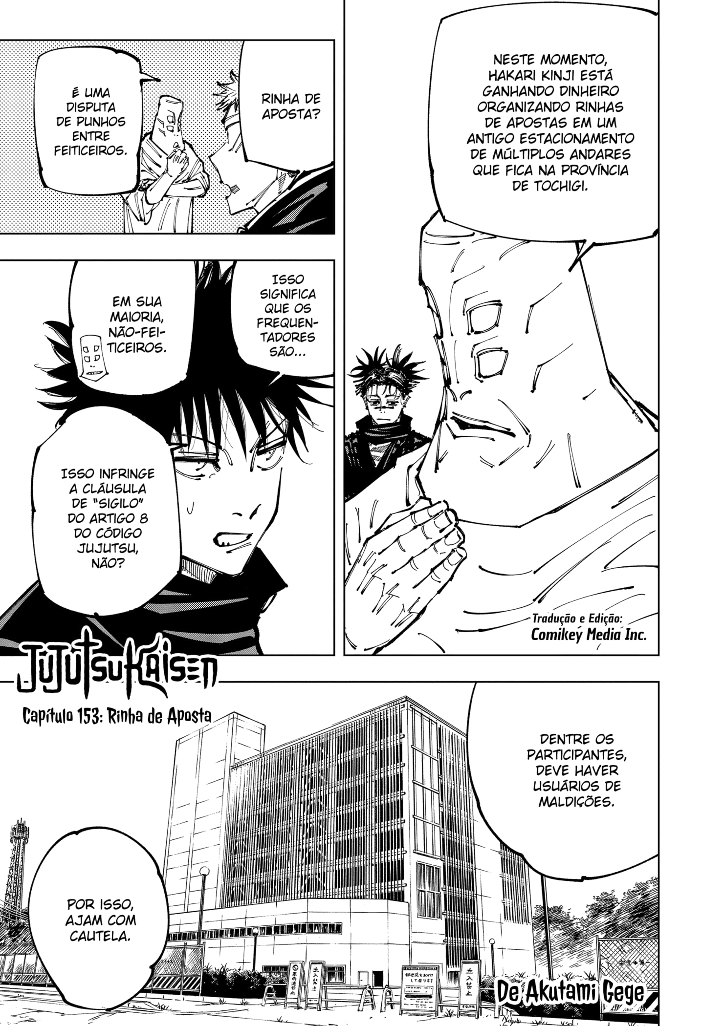 Read Jujutsu Kaisen Mangá PT Manga Online