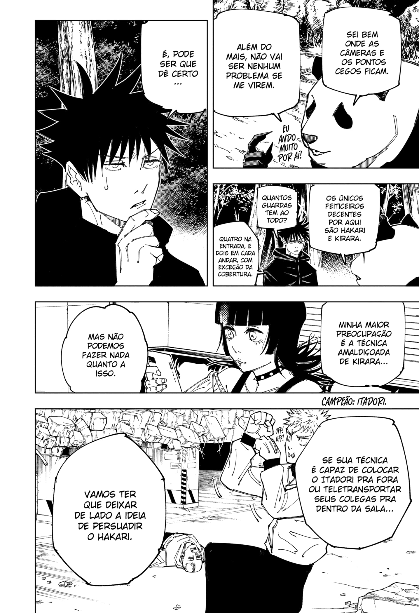 Read Jujutsu Kaisen Mangá PT Manga Online