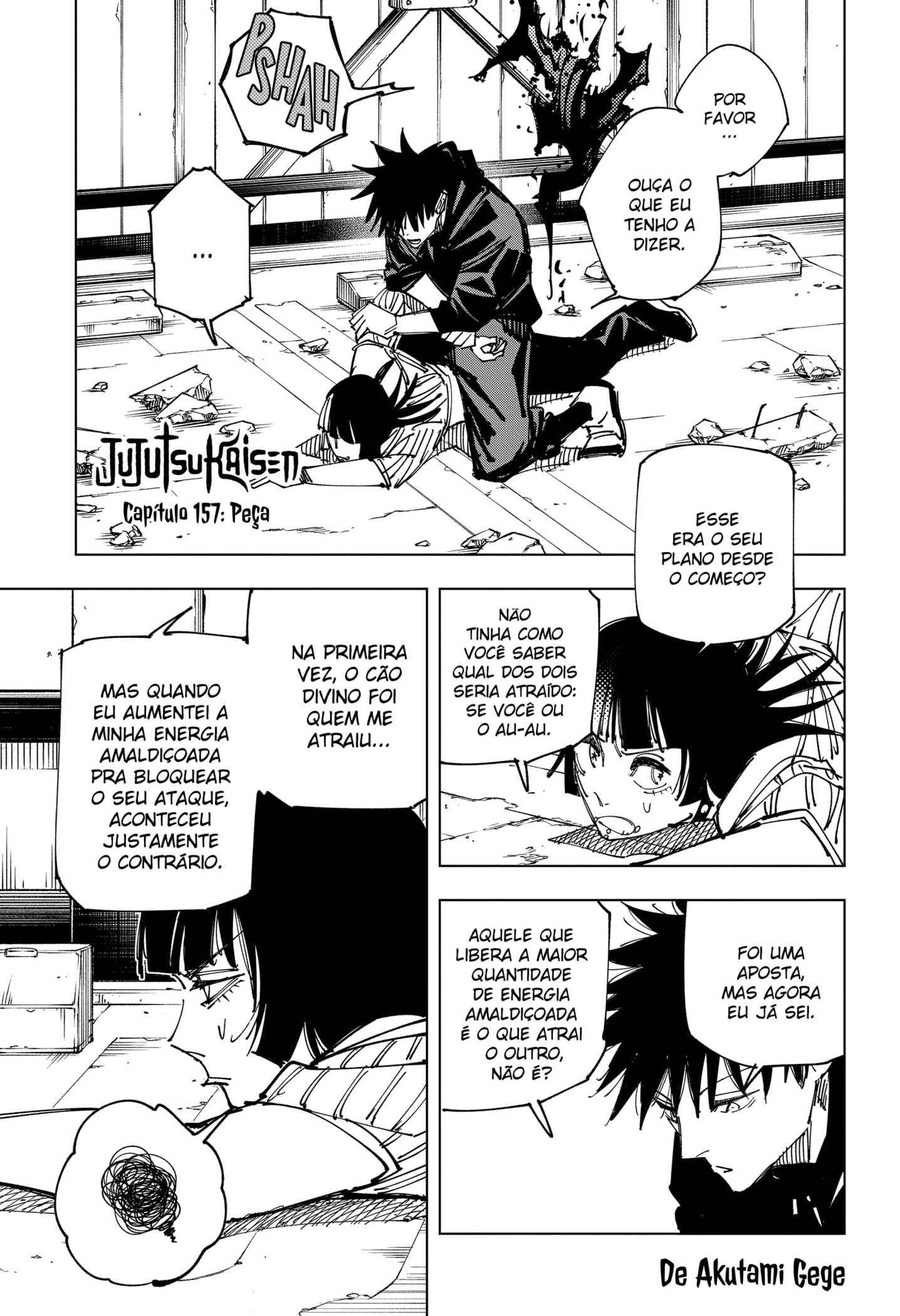 Read Jujutsu Kaisen Mangá PT Manga Online