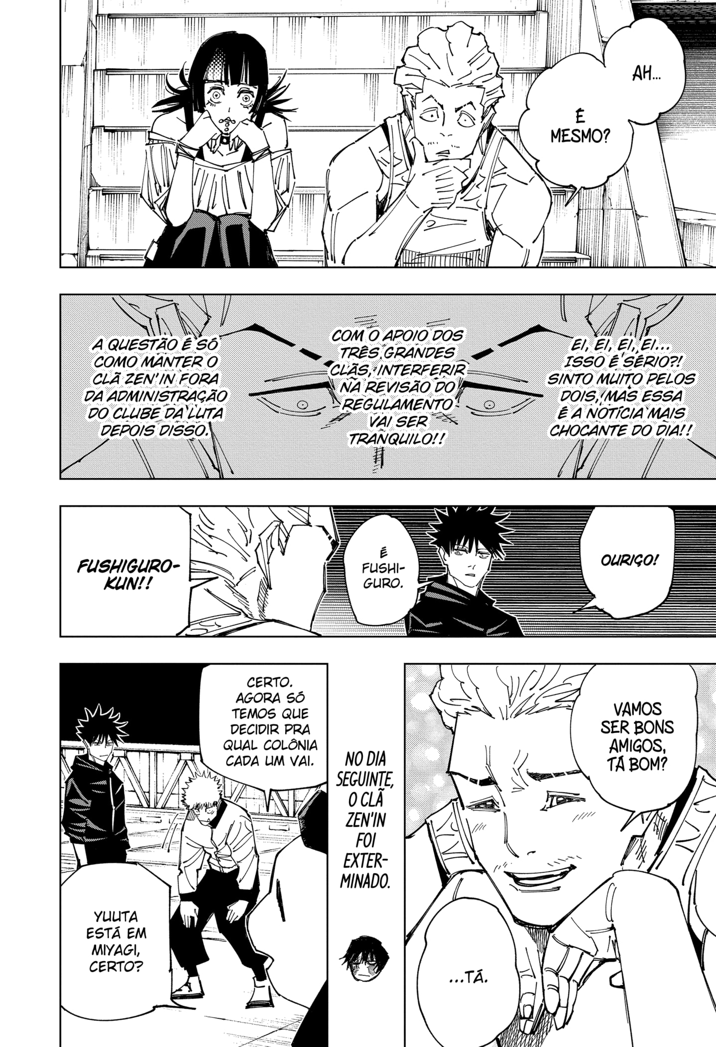 Read Jujutsu Kaisen Mangá PT Manga Online