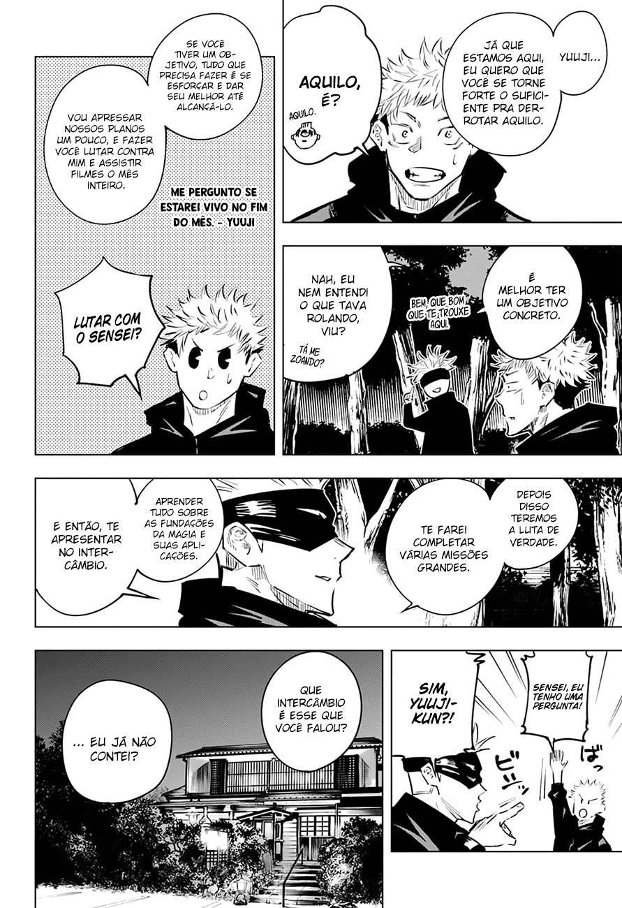 Read Jujutsu Kaisen Mangá PT Manga Online