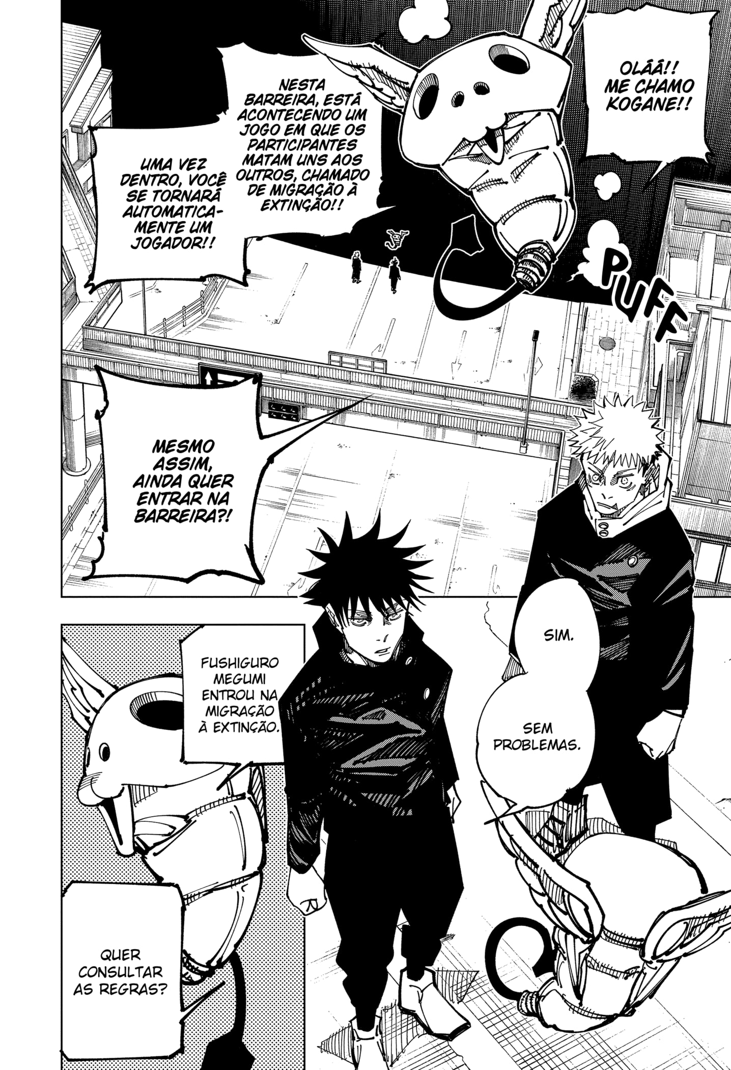 Read Jujutsu Kaisen Mangá PT Manga Online