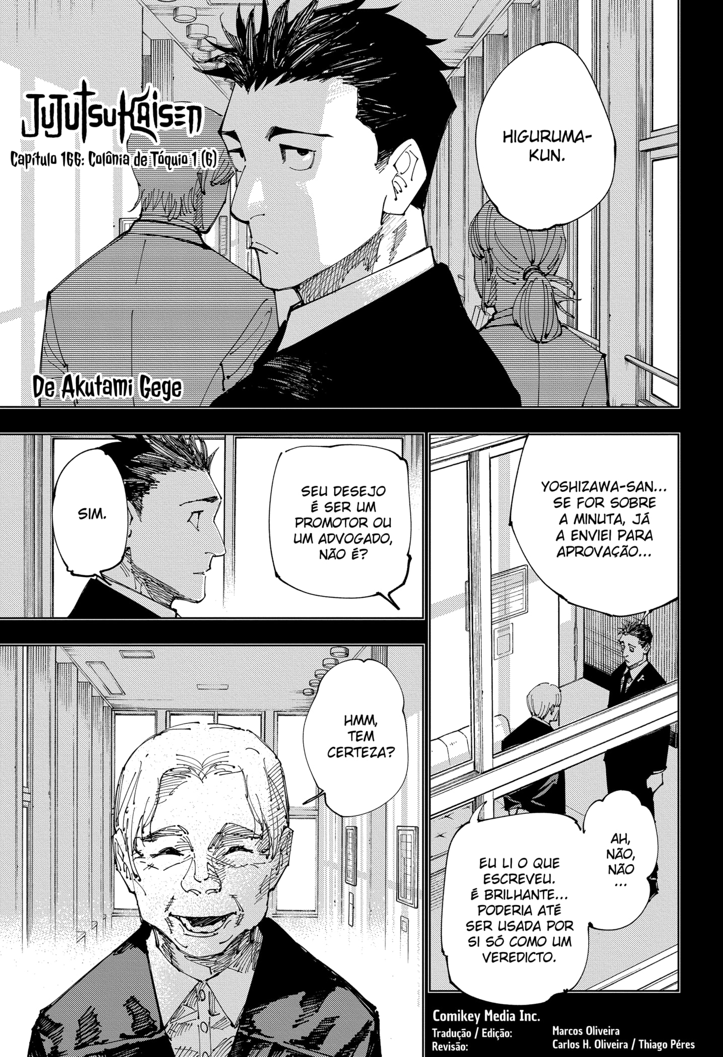 Read Jujutsu Kaisen Mangá PT Manga Online