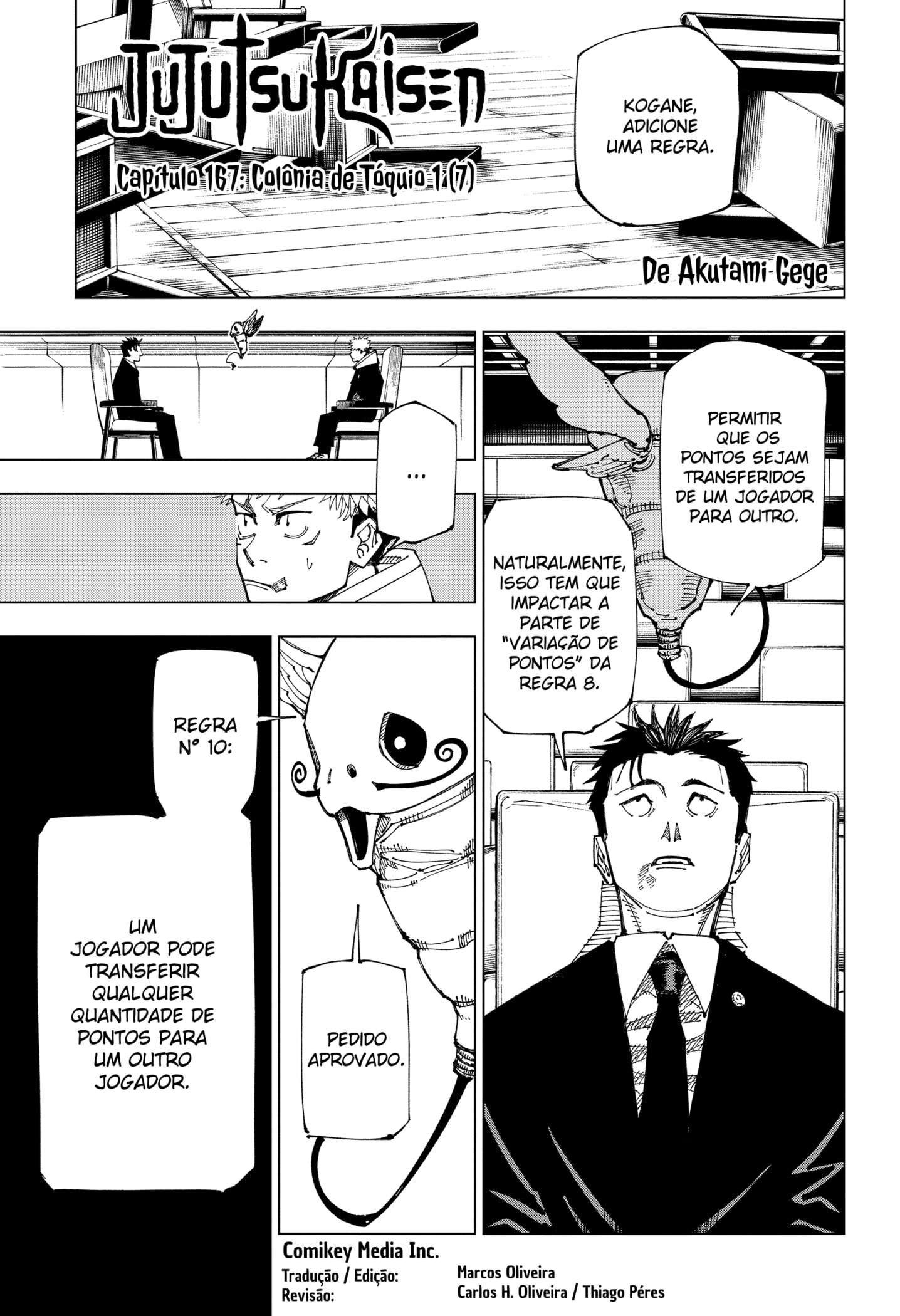 Read Jujutsu Kaisen Mangá PT Manga Online