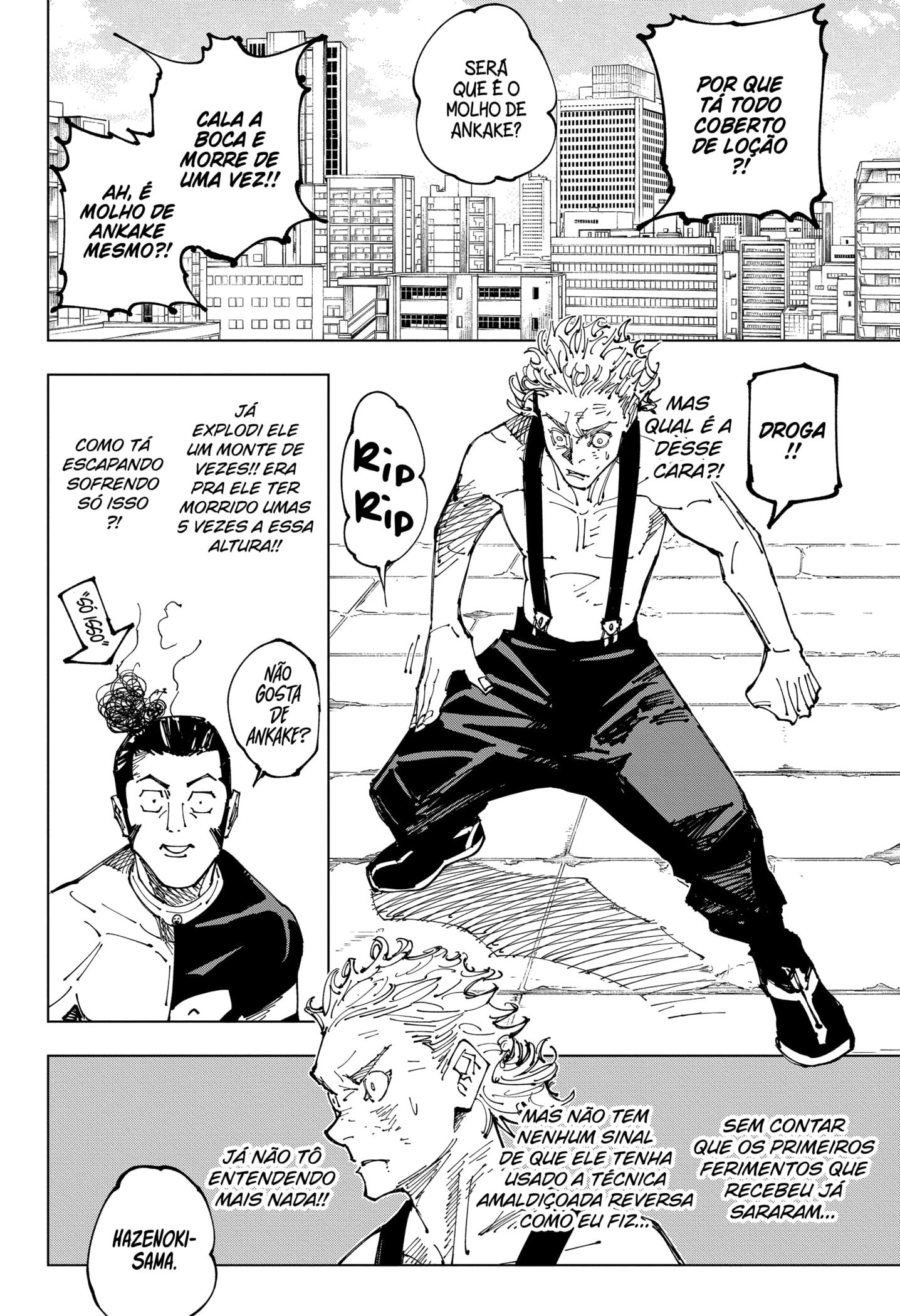 Read Jujutsu Kaisen Mangá PT Manga Online