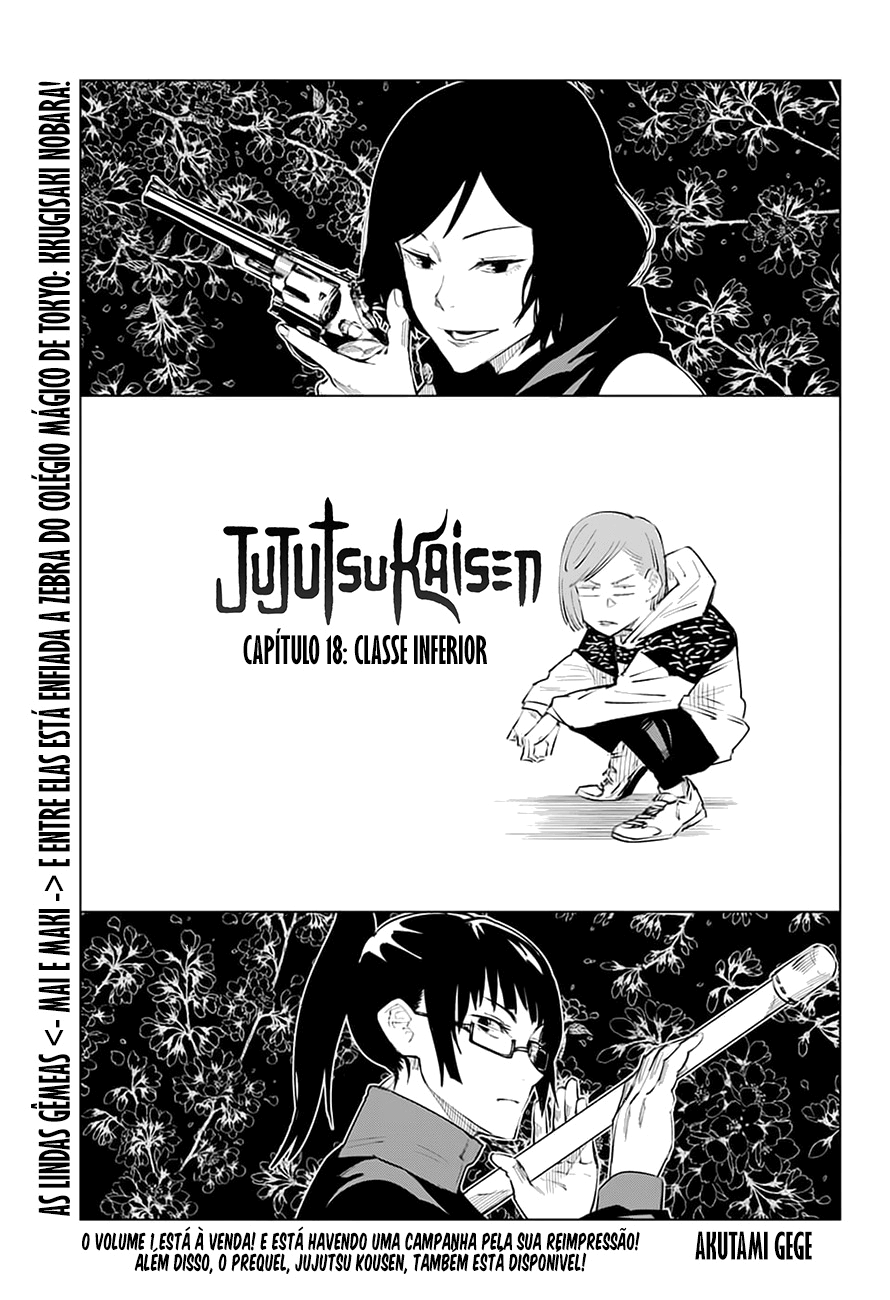 Read Jujutsu Kaisen Mangá PT Manga Online