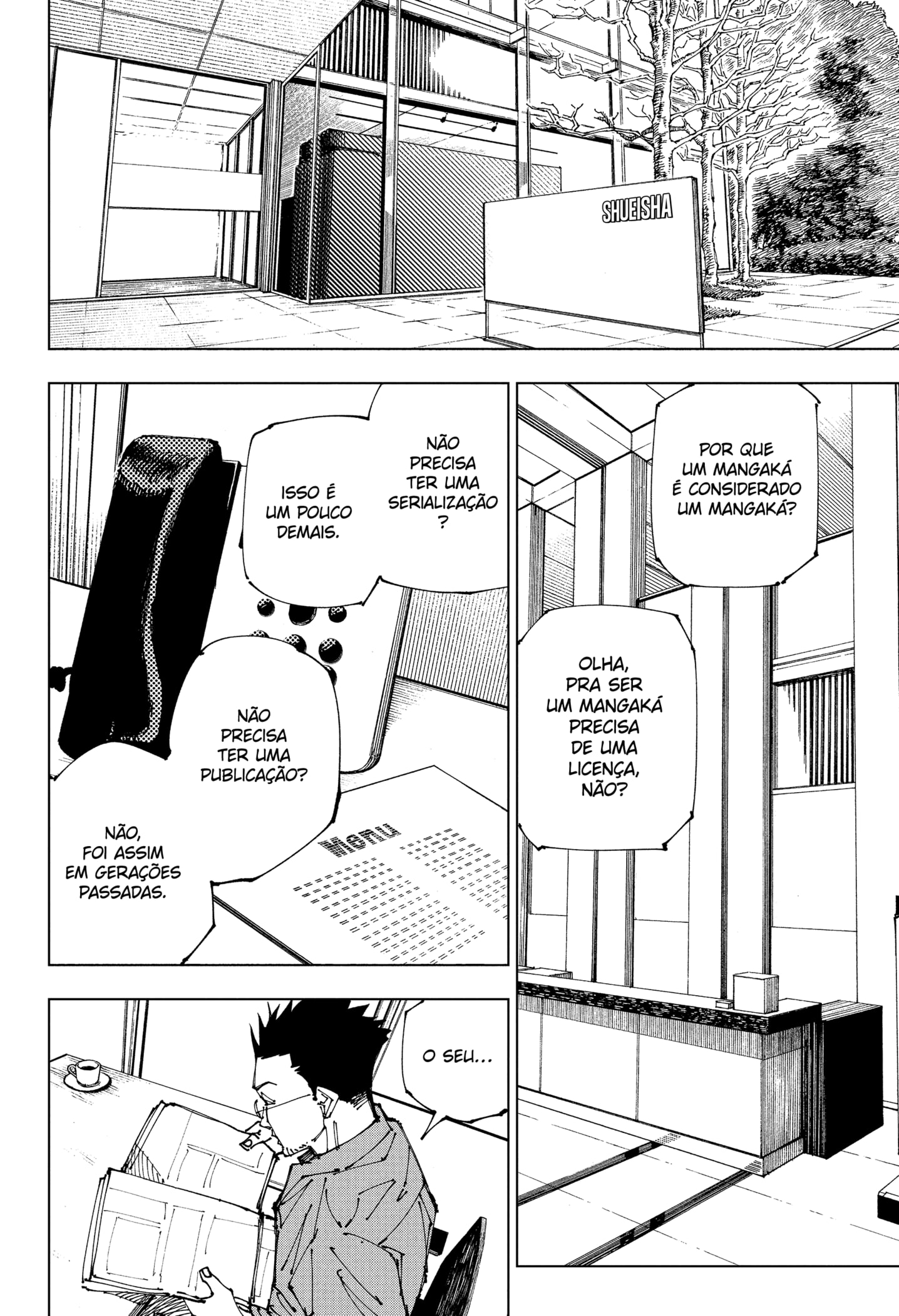 Read Jujutsu Kaisen Mangá PT Manga Online