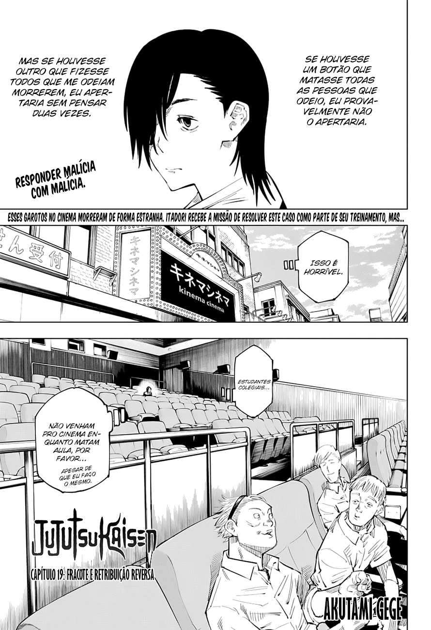 Read Jujutsu Kaisen Mangá PT Manga Online