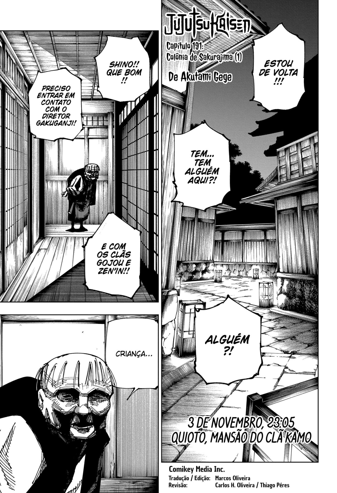 Read Jujutsu Kaisen Mangá PT Manga Online