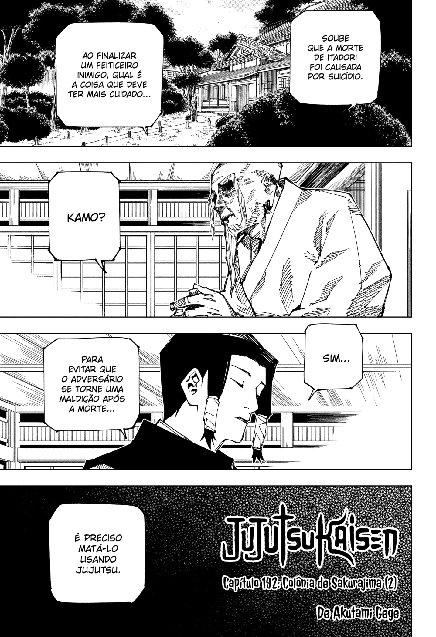 Read Jujutsu Kaisen Mangá PT Manga Online