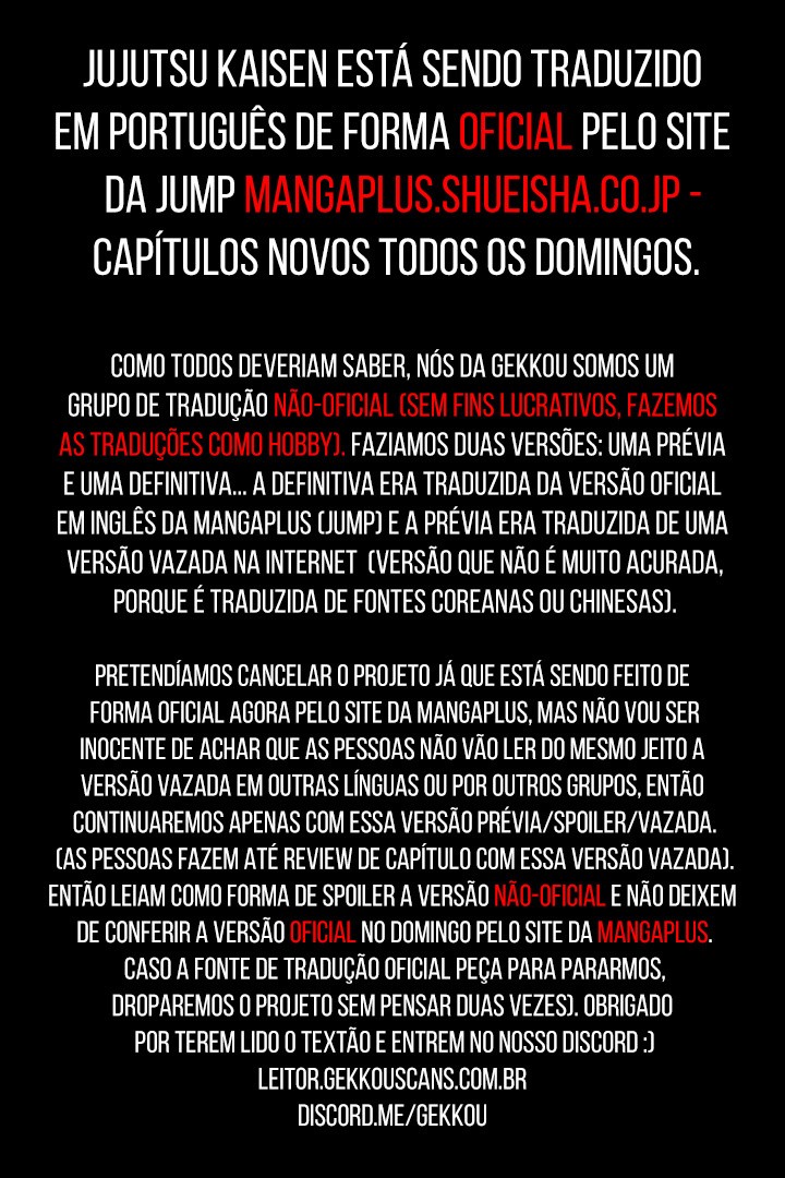 Read Jujutsu Kaisen Mangá PT Manga Online