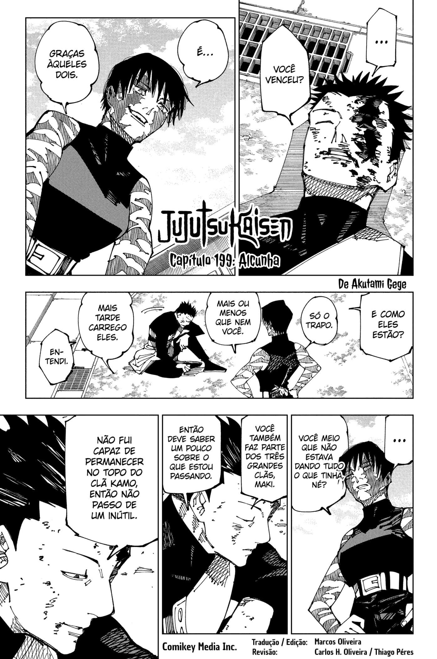 Read Jujutsu Kaisen Mangá PT Manga Online