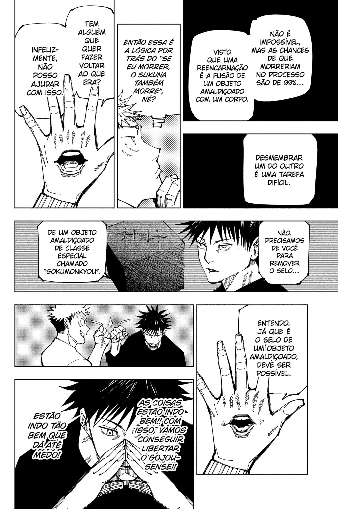 Read Jujutsu Kaisen Mangá PT Manga Online
