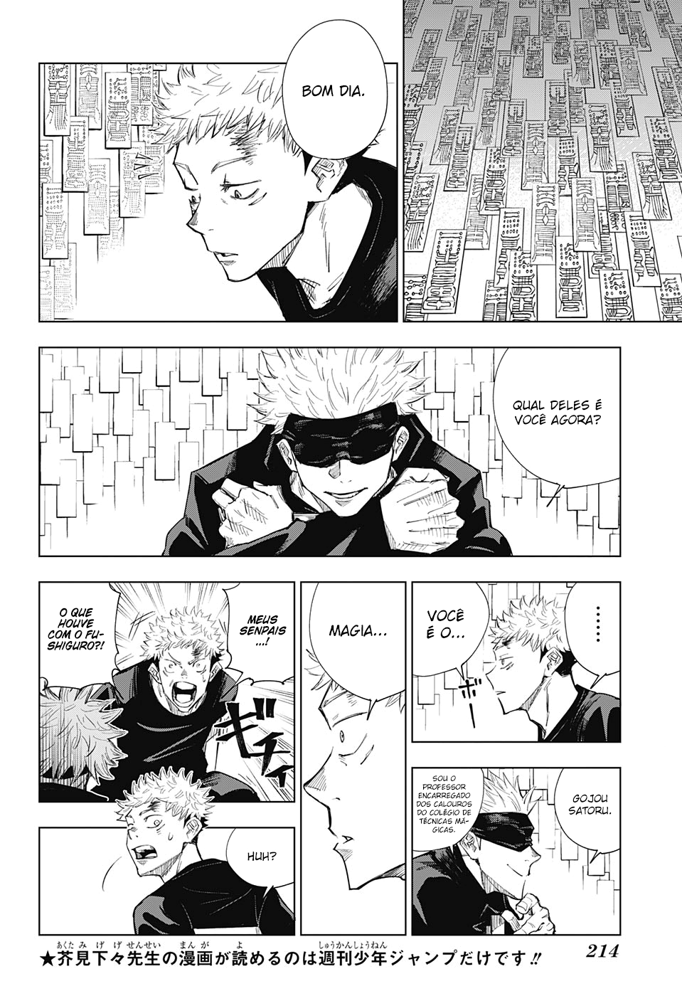 Read Jujutsu Kaisen Mangá PT Manga Online