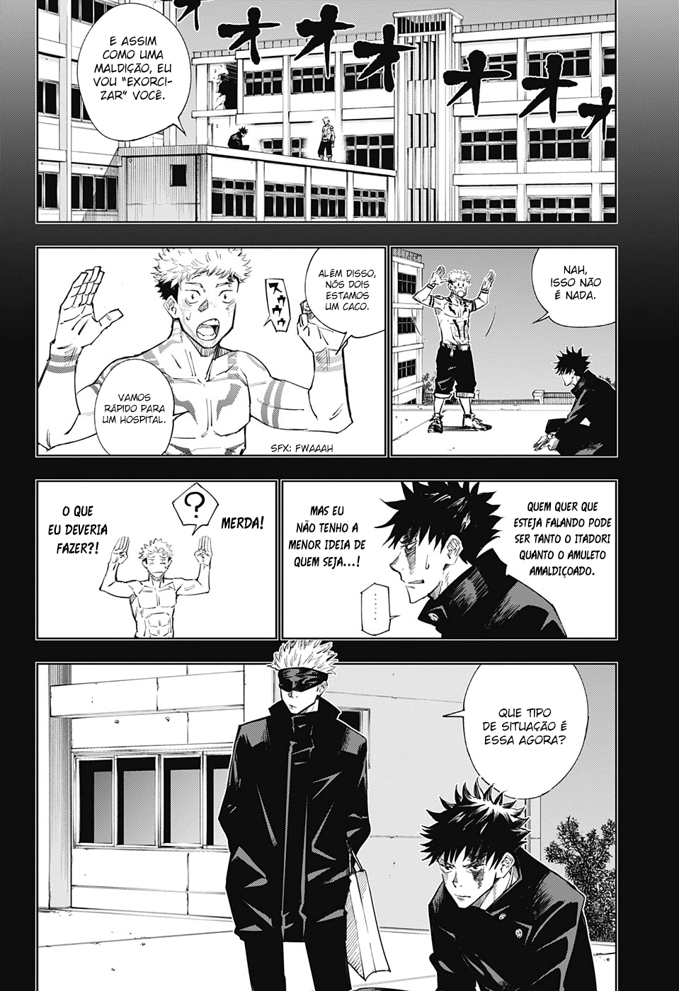 Read Jujutsu Kaisen Mangá PT Manga Online