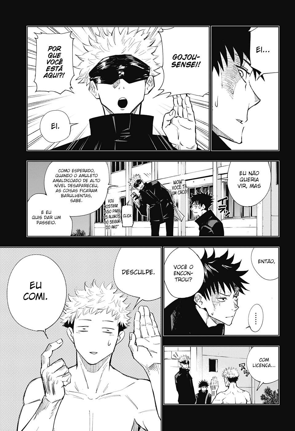 Read Jujutsu Kaisen Mangá PT Manga Online