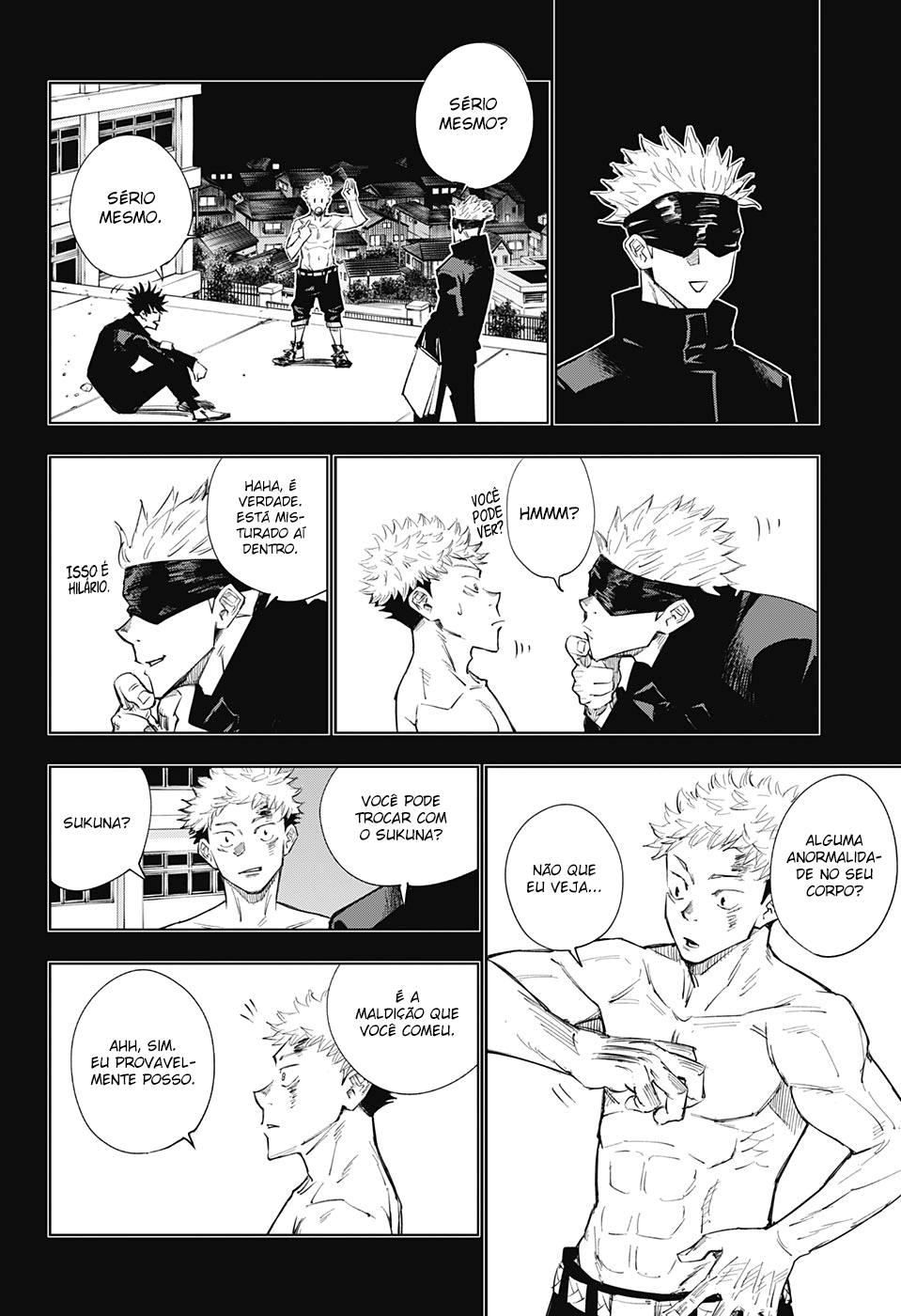 Read Jujutsu Kaisen Mangá PT Manga Online