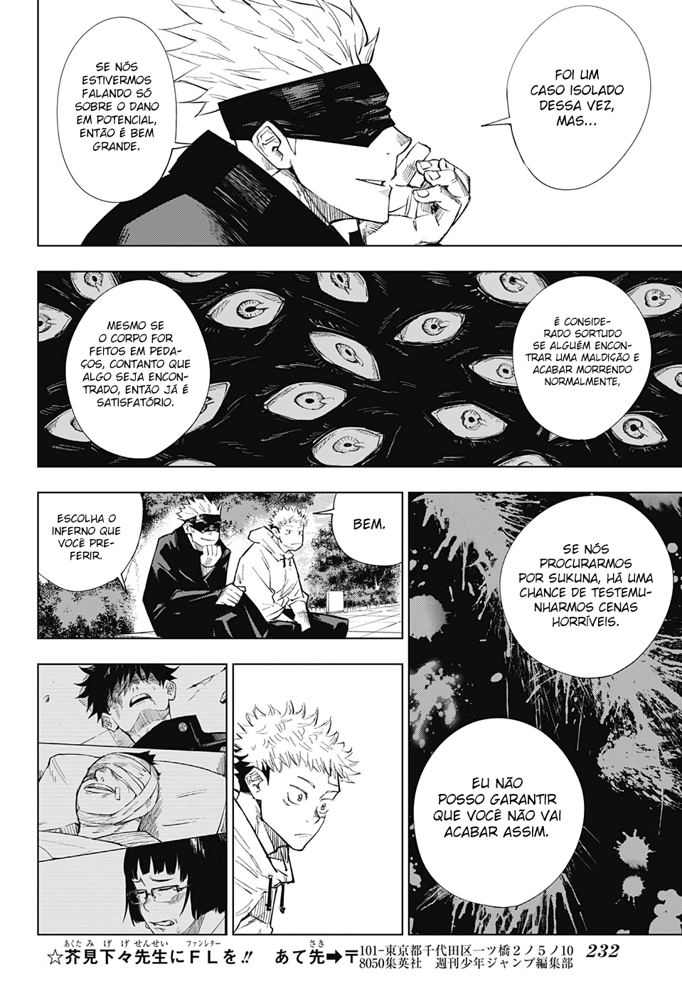 Read Jujutsu Kaisen Mangá PT Manga Online