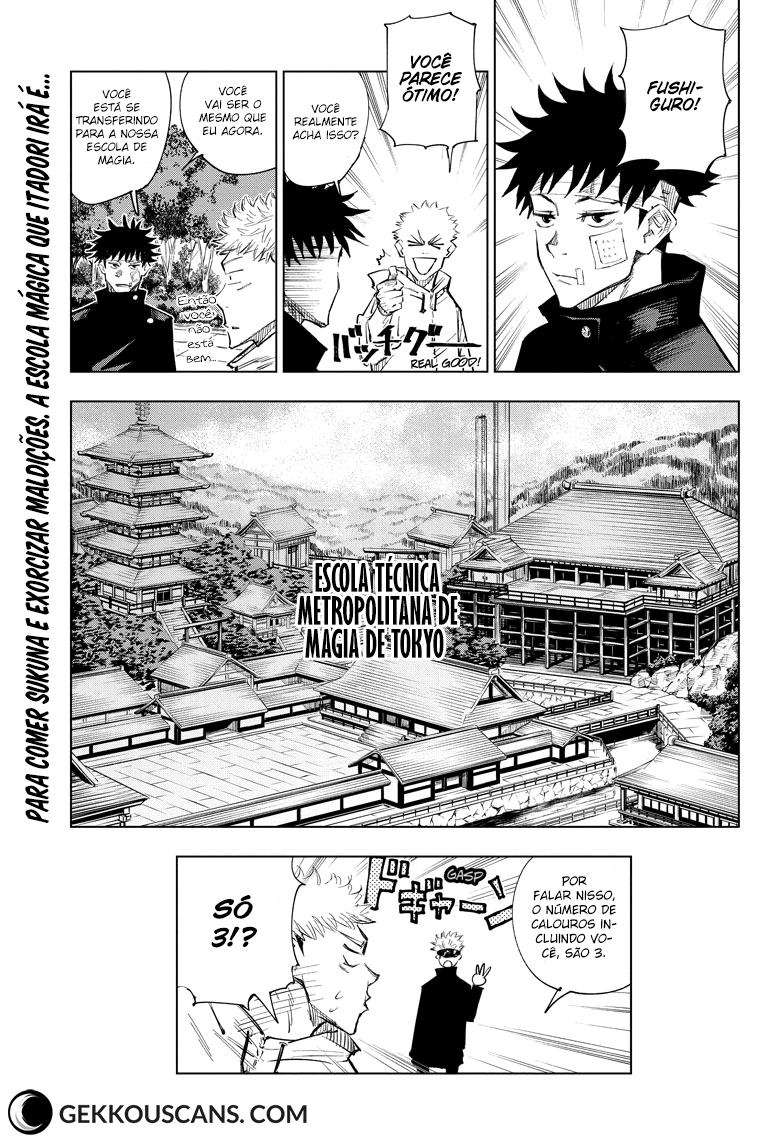 Read Jujutsu Kaisen Mangá PT Manga Online