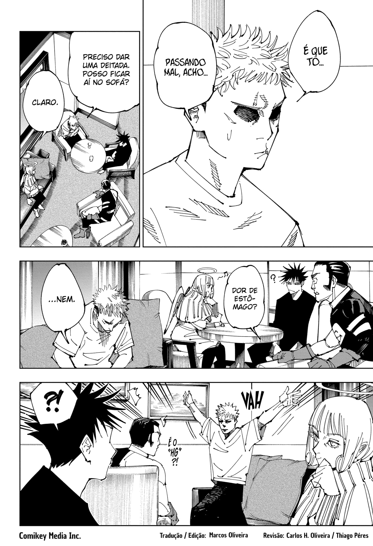 Read Jujutsu Kaisen Mangá PT Manga Online